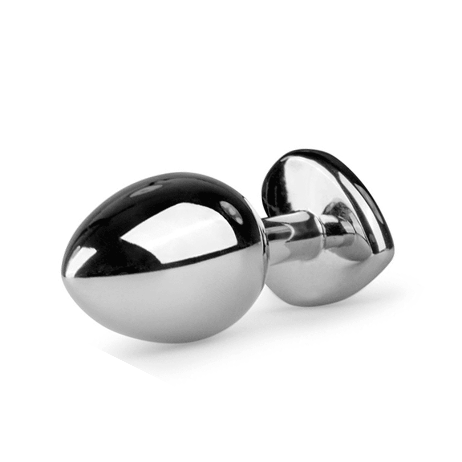 NOXXX Small Stainless Steel Anal Plug – Heart-Shaped Jewel Base
