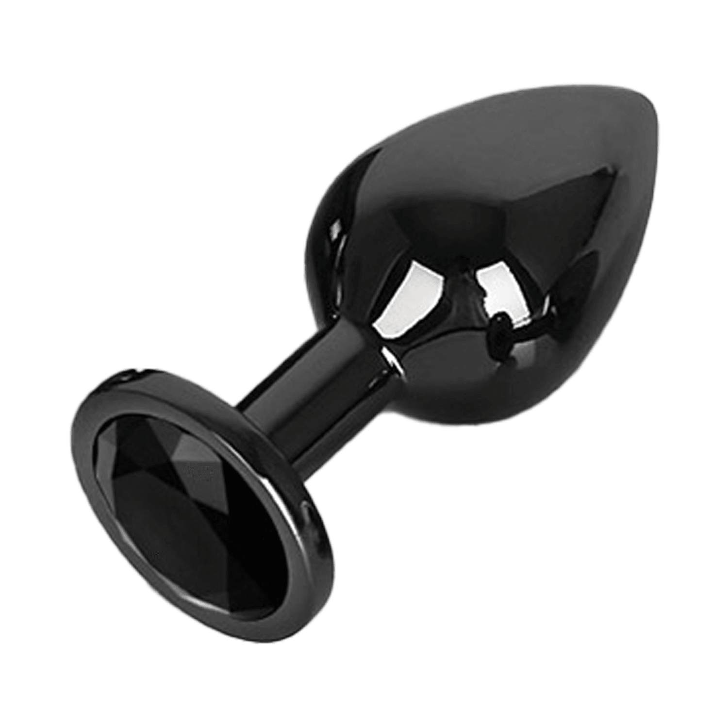 NOXXX Çelik Anal Plug Siyah Medium