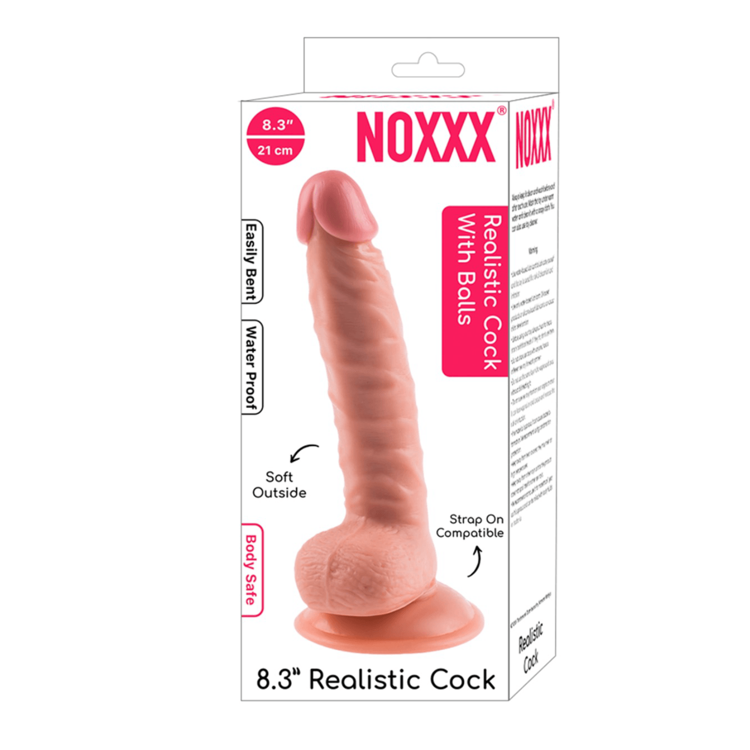NOXXX 21 cm Realistic Dildo with Balls