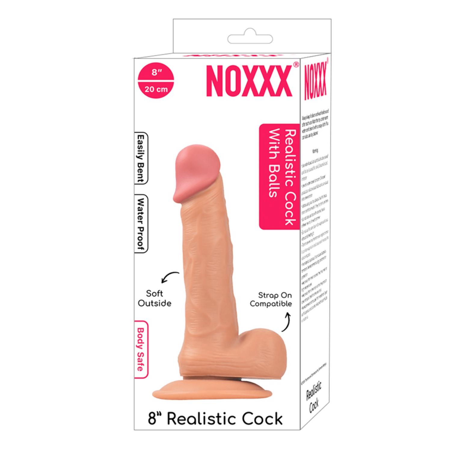 NOXXX 20 cm Realistic Dildo with Balls