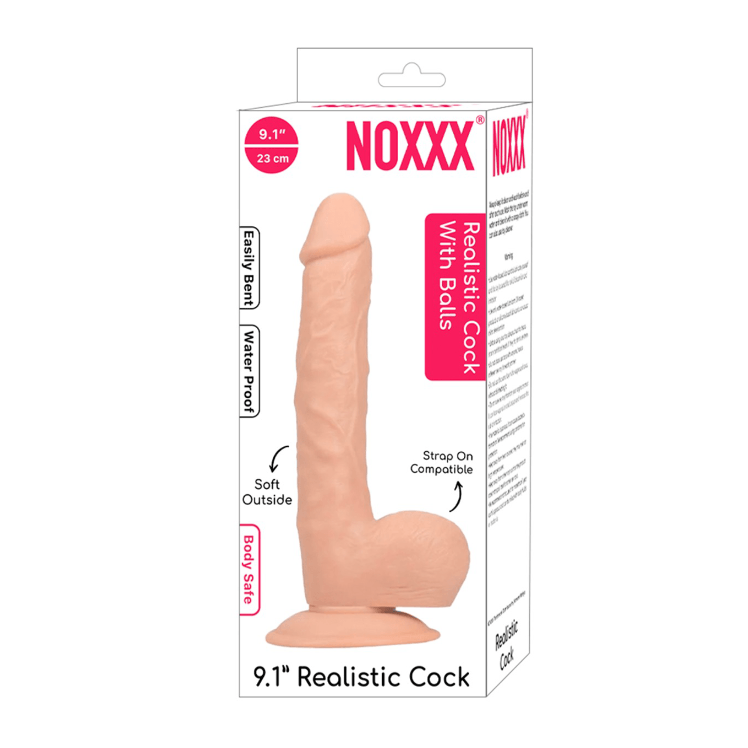 NOXXX 23 cm Realistic Dildo with Balls