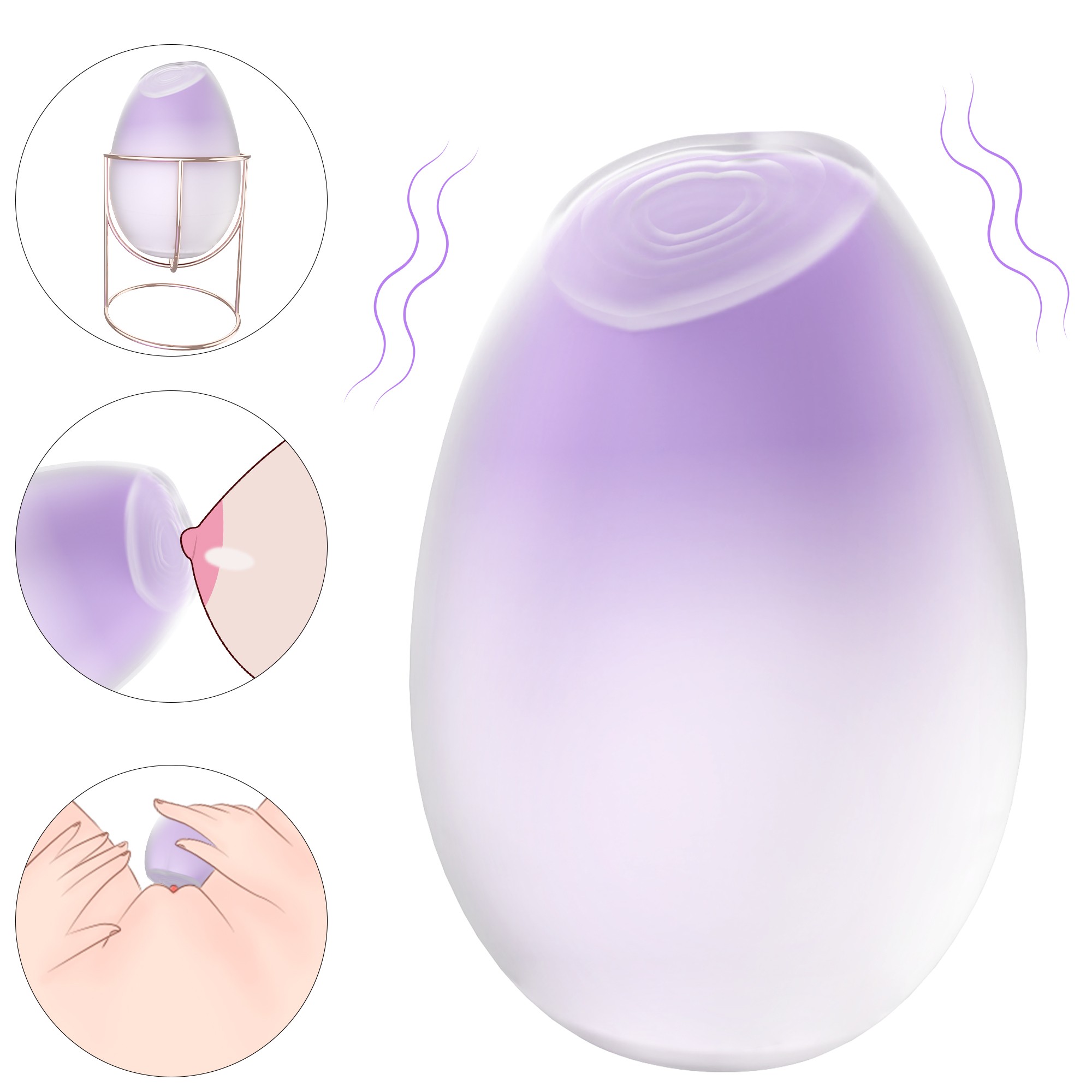 NOXXX Love Egg – Degrade Renkli Mini Vibratör