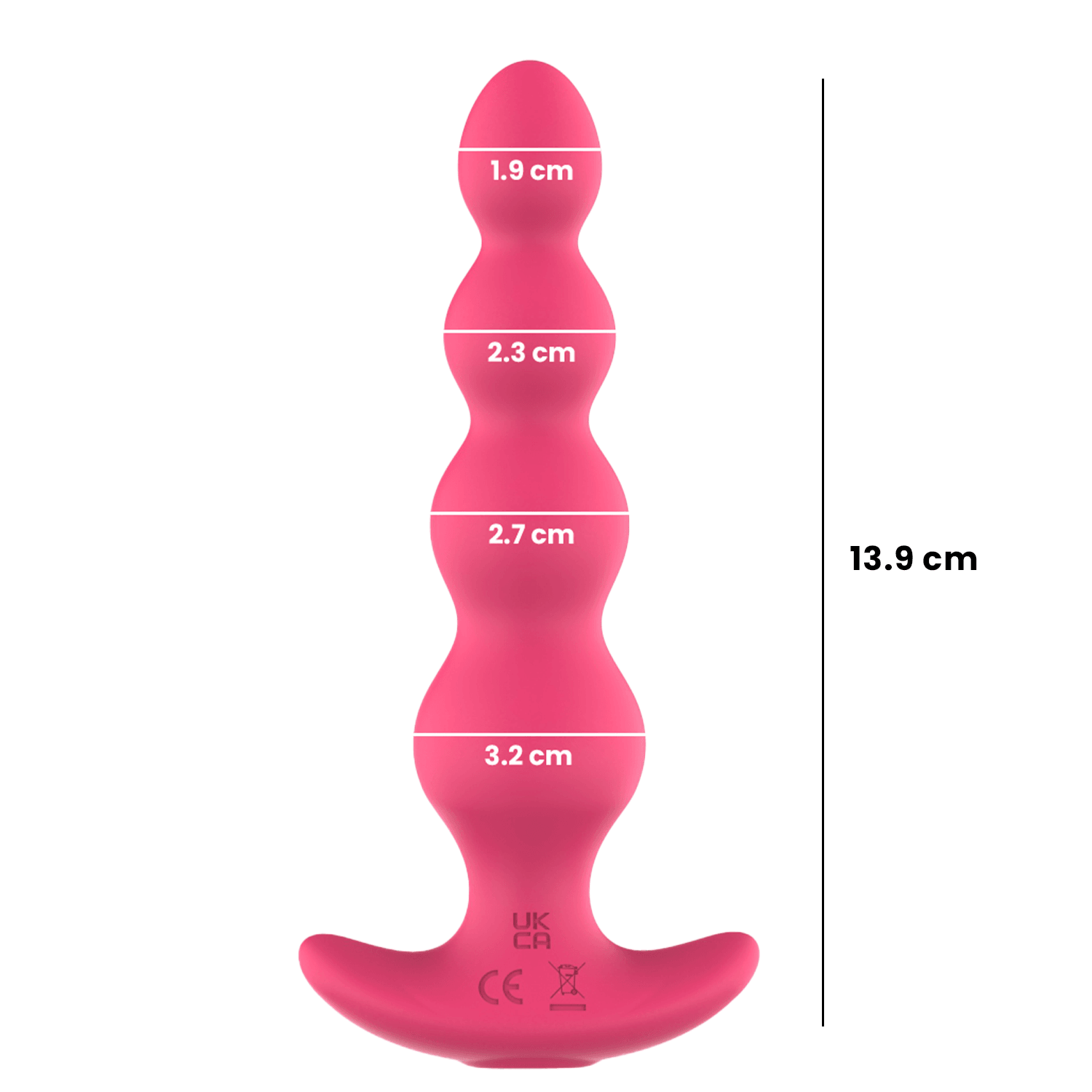 A-Heros POP Plug – Telefon Kontrollü Anal Vibratör – 13.9 cm