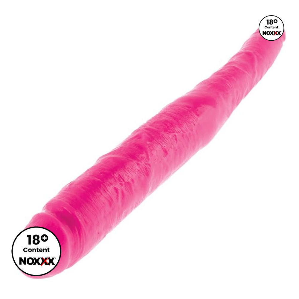 Double Dillio Çift Başlı Dildo 43 cm Pembe