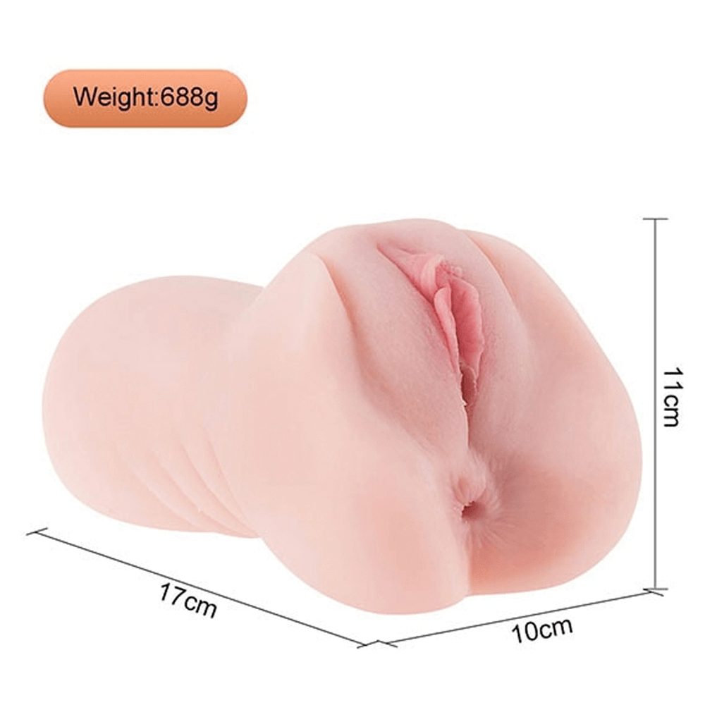 NOXXX Dual-Entry Realistic Masturbator – Anal & Vaginal