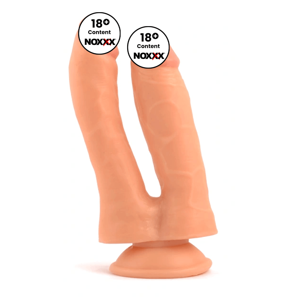 Mr. Rude 7.3” Çift Başlı Dildo 18.5 cm Ten