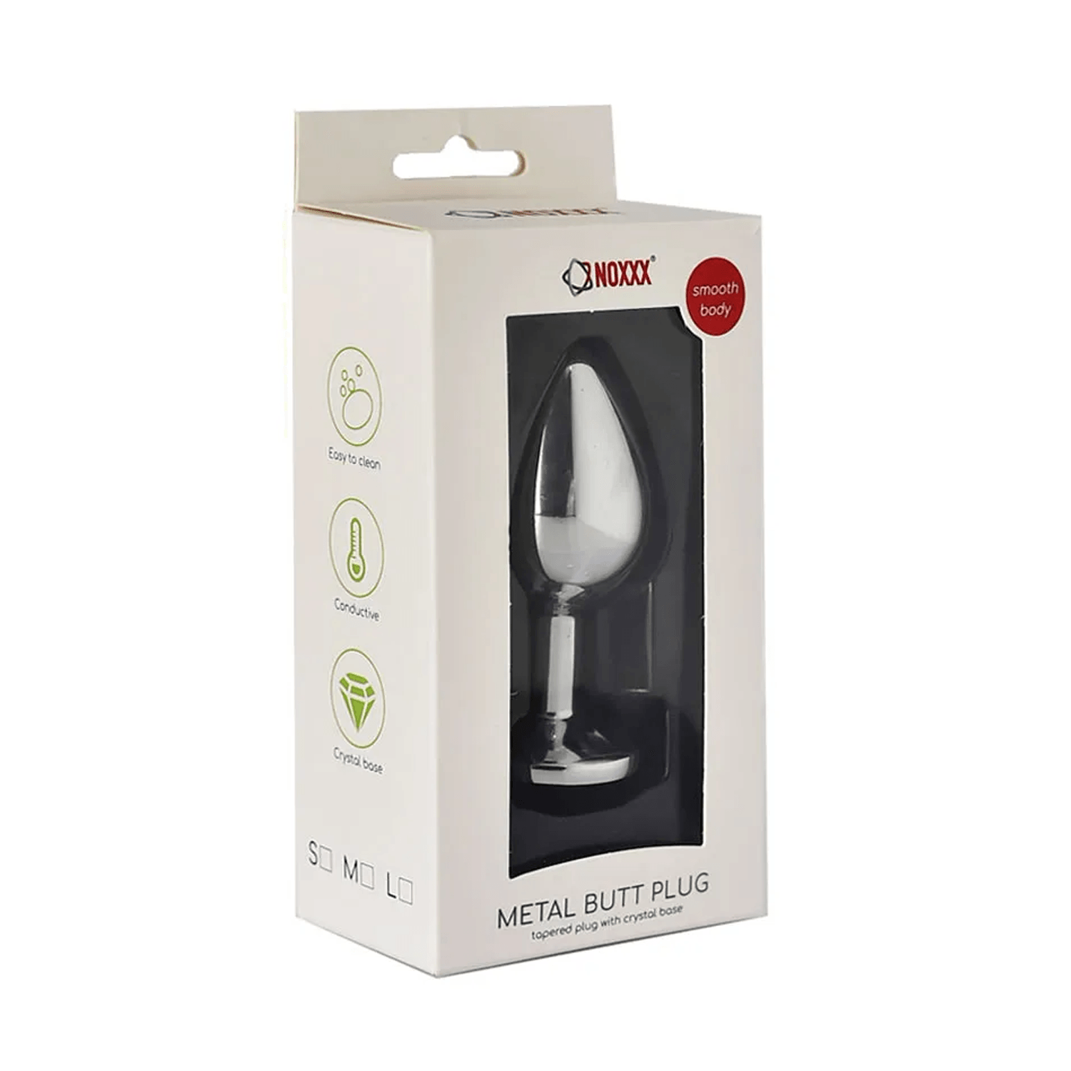 NOXXX Medium Stainless Steel Anal Plug