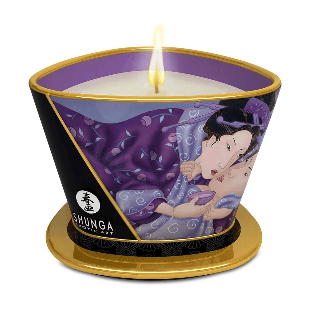 Shunga Massage Candle Exotic Fruits 170 ml Masaj Mumu