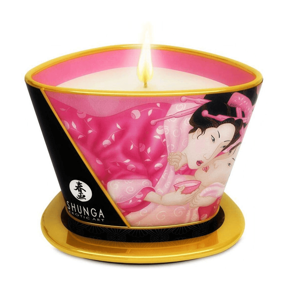 Shunga Massage Candle Roses 170 ml Masaj Mumu