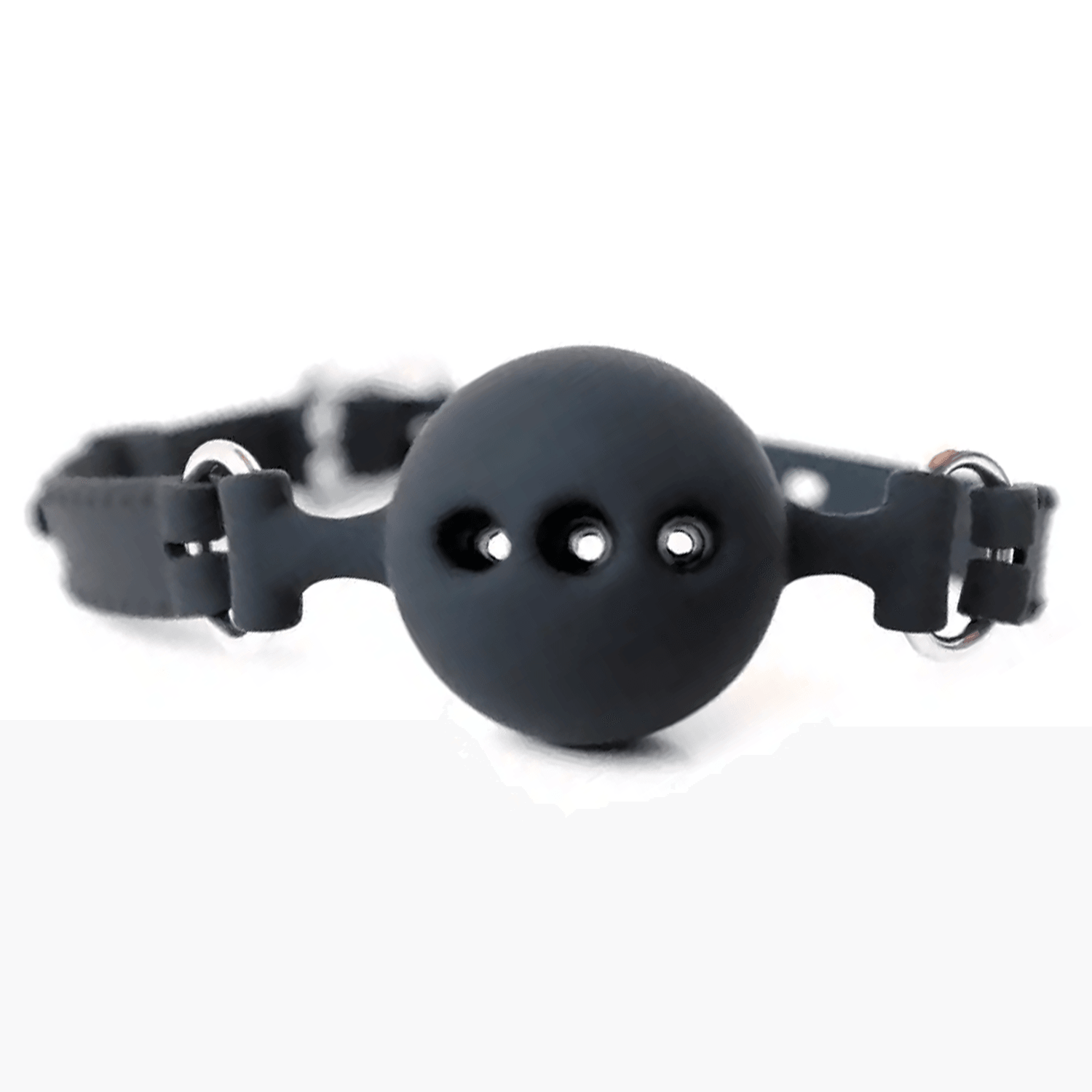 NOXXX Black Silicone Breather Ball Gag