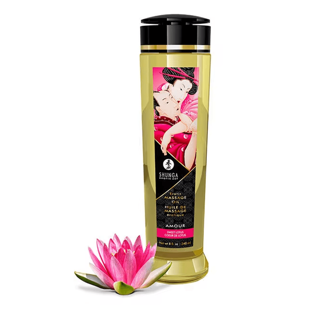 Shunga Erotic Massage Oil Amour Sweet Lotus 240 ml/8oz