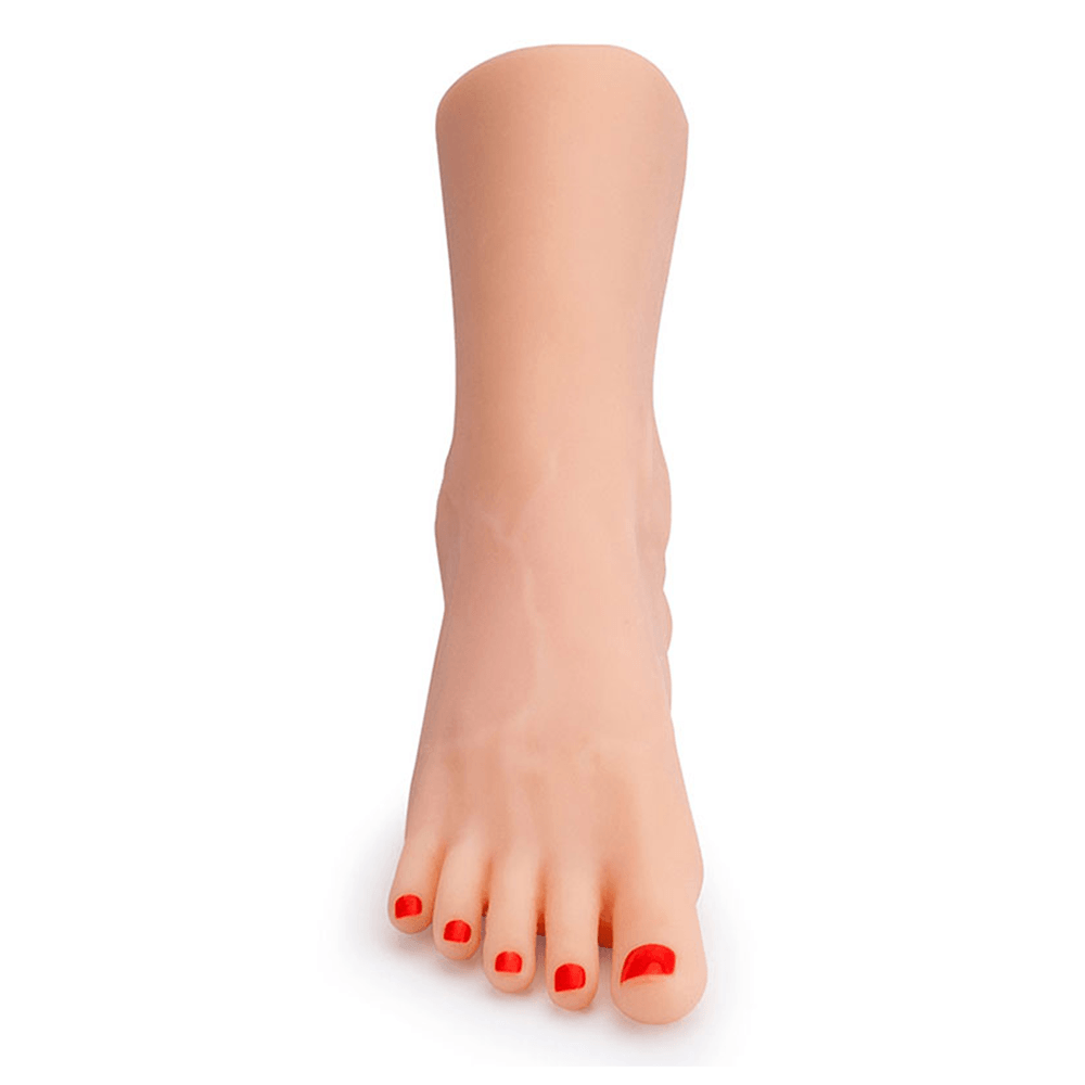NOXXX Left Foot Masturbator with Vaginal Entry – Red Toenails