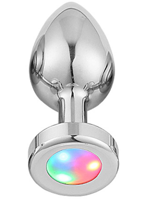 NOXXX Medium Stainless Steel LED Light Anal Plug