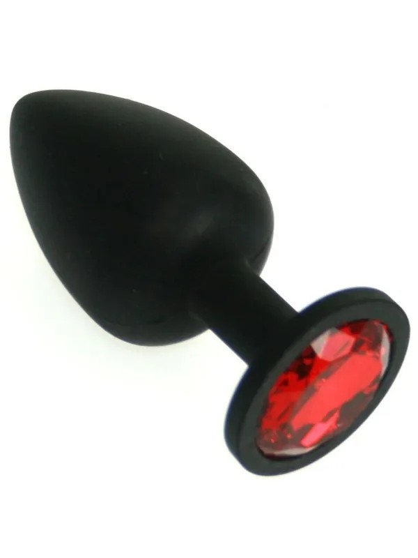 NOXXX Silikon Anal Plug Taşlı Medium