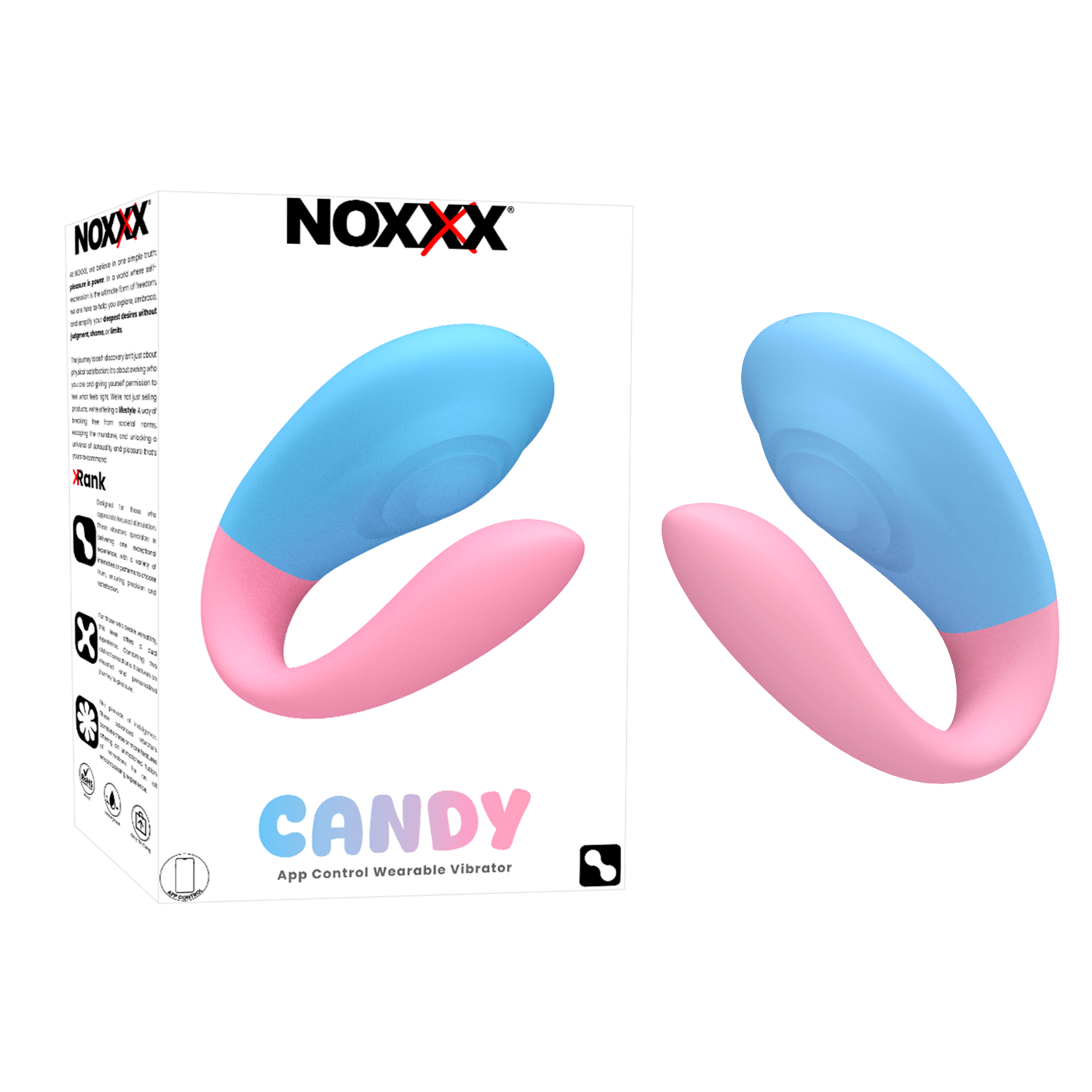 NOXXX Candy – Akıllı Giyilebilir Vibratör