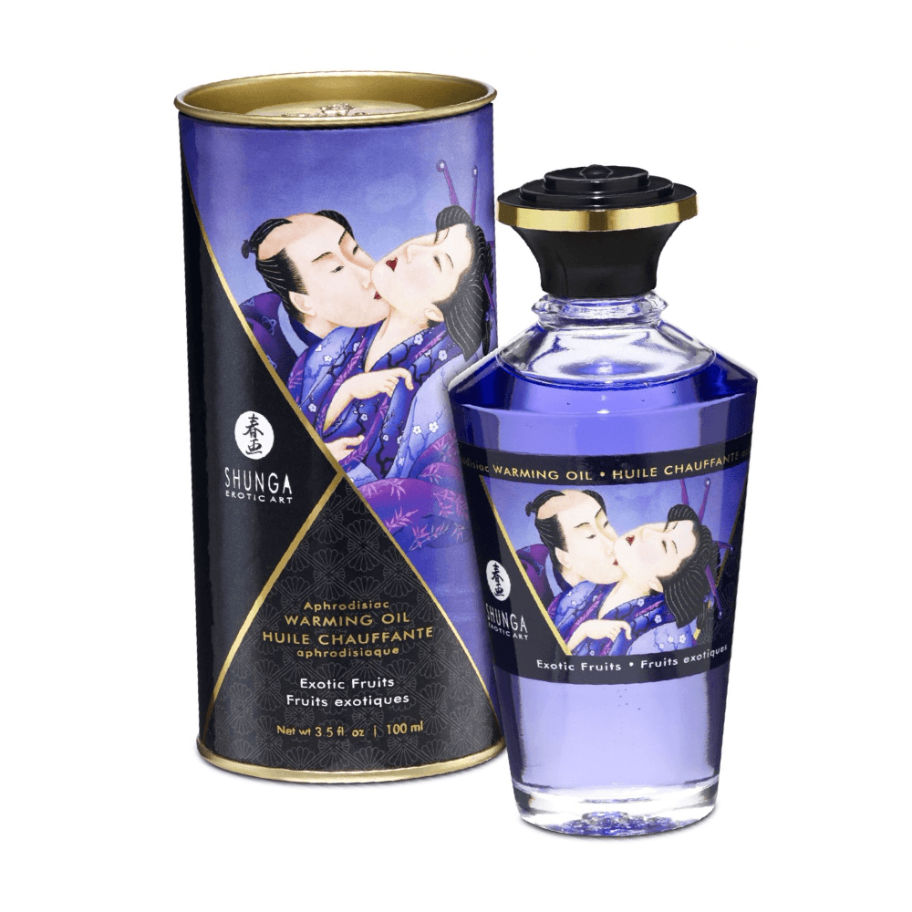 Shunga Warming Oil Exotic Fruits 100 ml Masaj Yağı