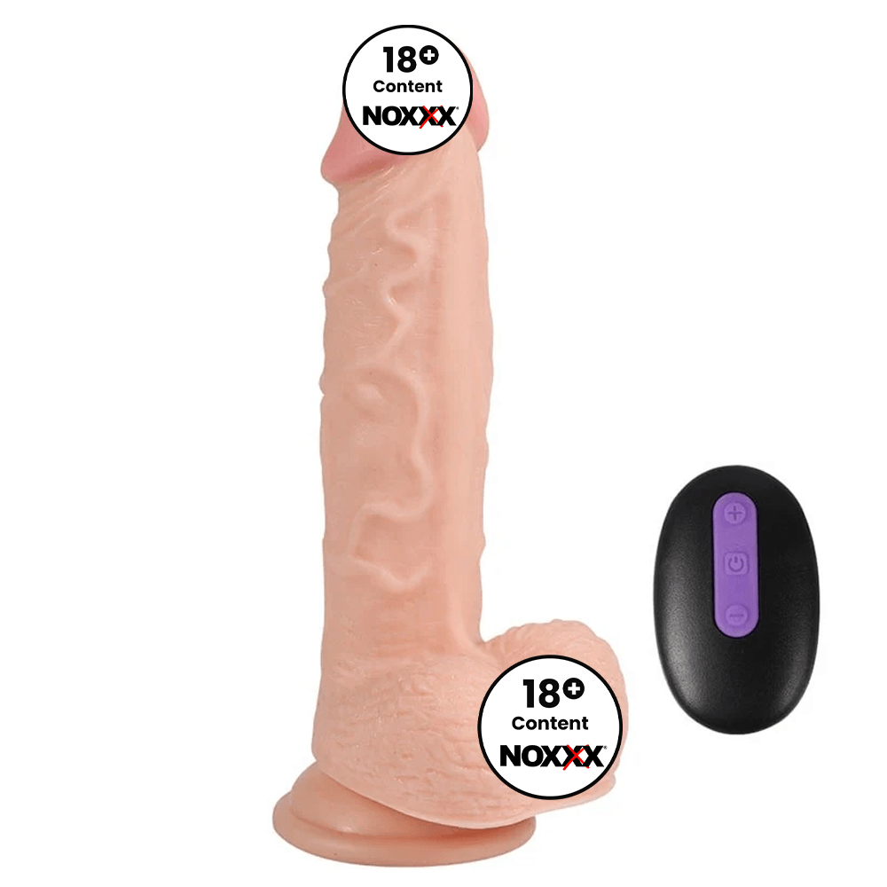 Hans Uzaktan Kumandalı Gerçekçi Titreşimli Dildo 21 cm