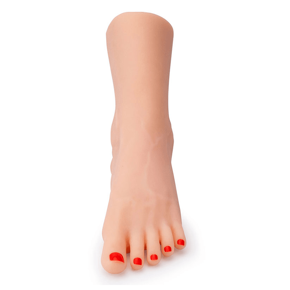 NOXXX Right Foot Masturbator with Vaginal Entry – Red Toenails