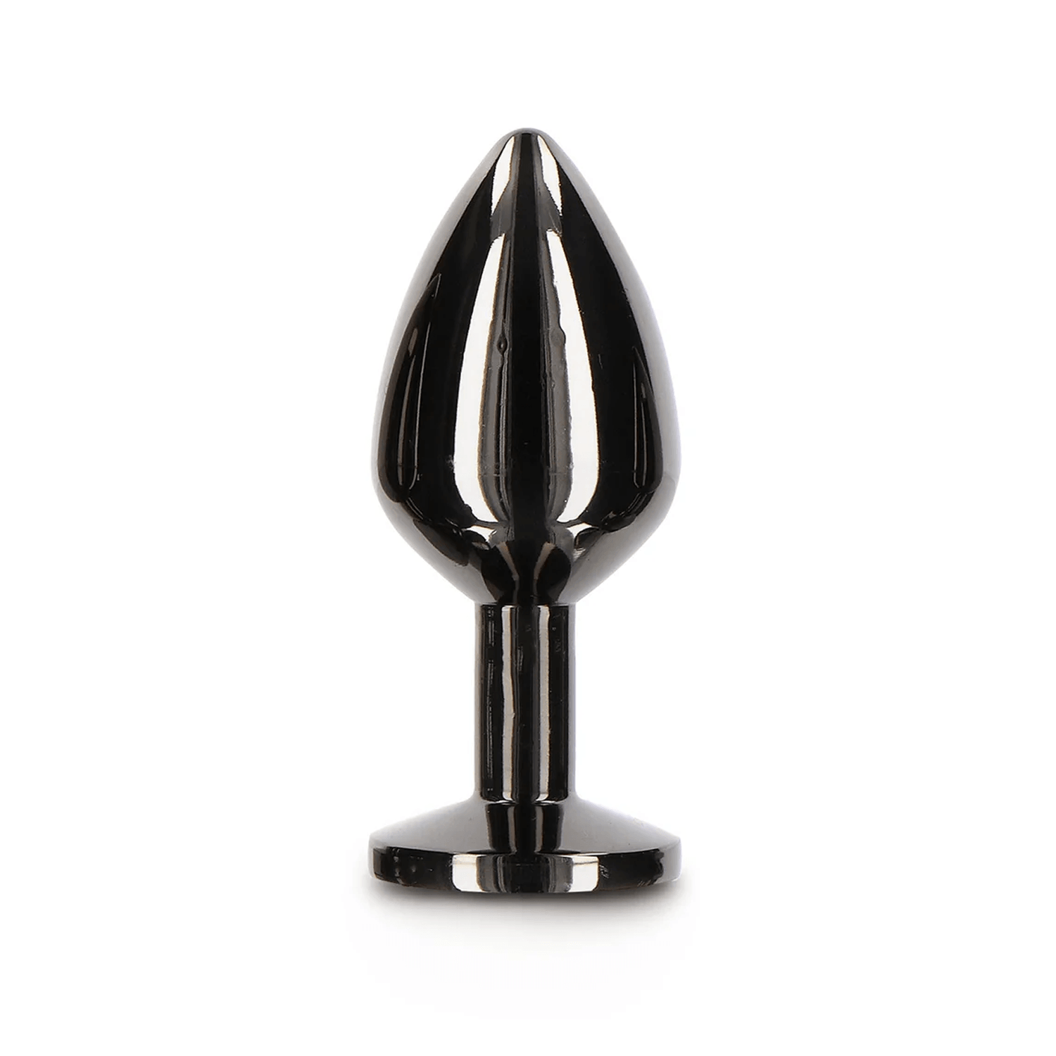 NOXXX Çelik Anal Plug Siyah Medium