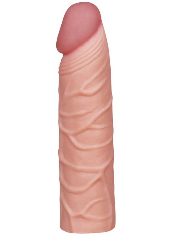 LoveToy X Tender Gerçekçi Dokulu Penis Kılıfı 2.5 cm Uzatmalı