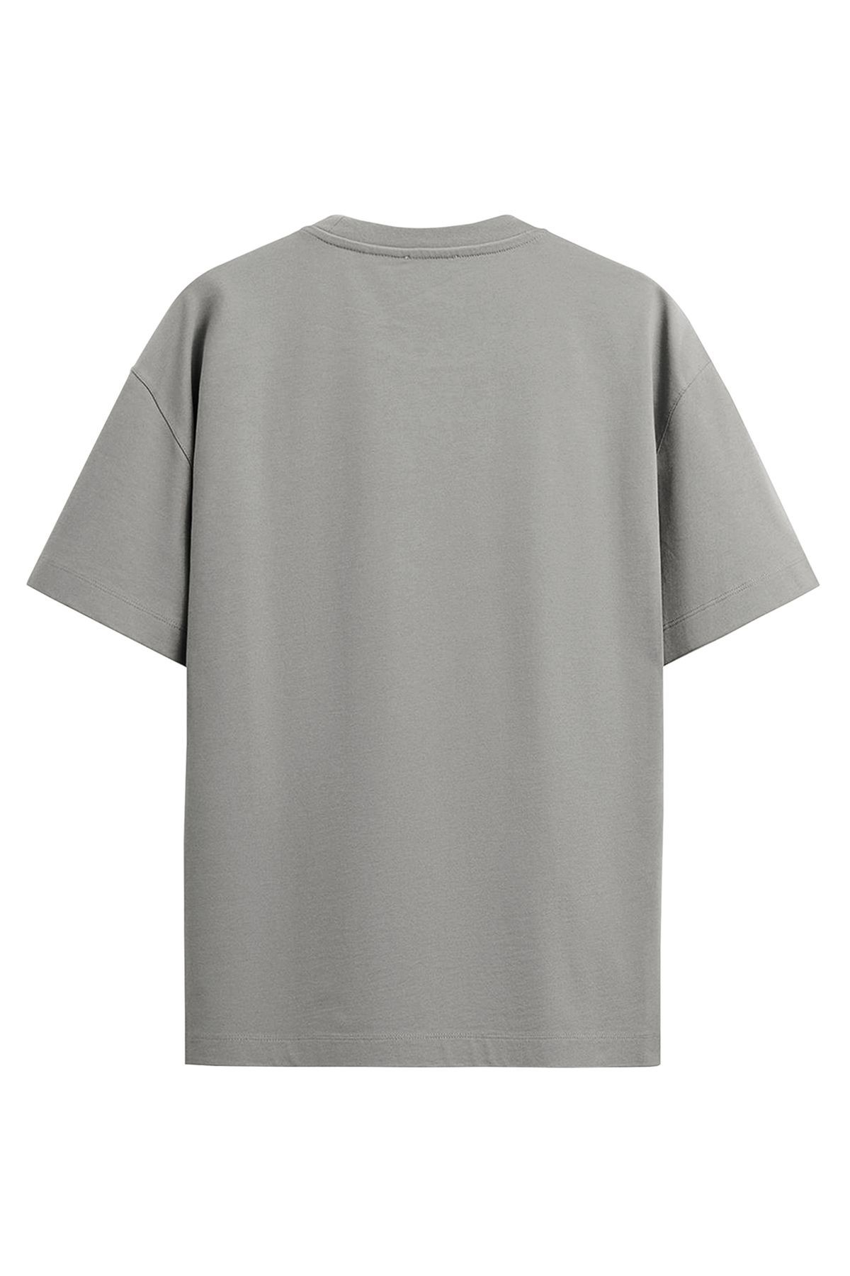 Unisex Regular Kalıp Kısa Kol Erkek/Kadın Bisiklet Yaka T-Shirt 3'lü