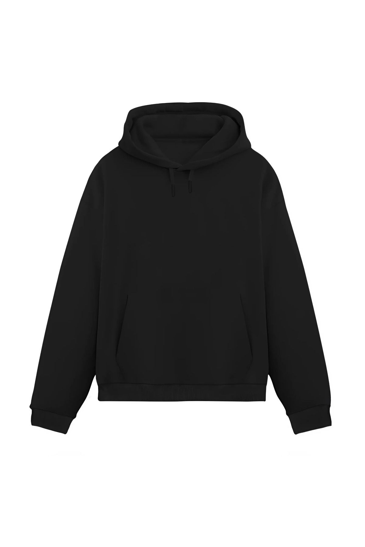 Kapüşonlu Kanguru Cepli Akrep Burcu Baskılı Sweatshirt