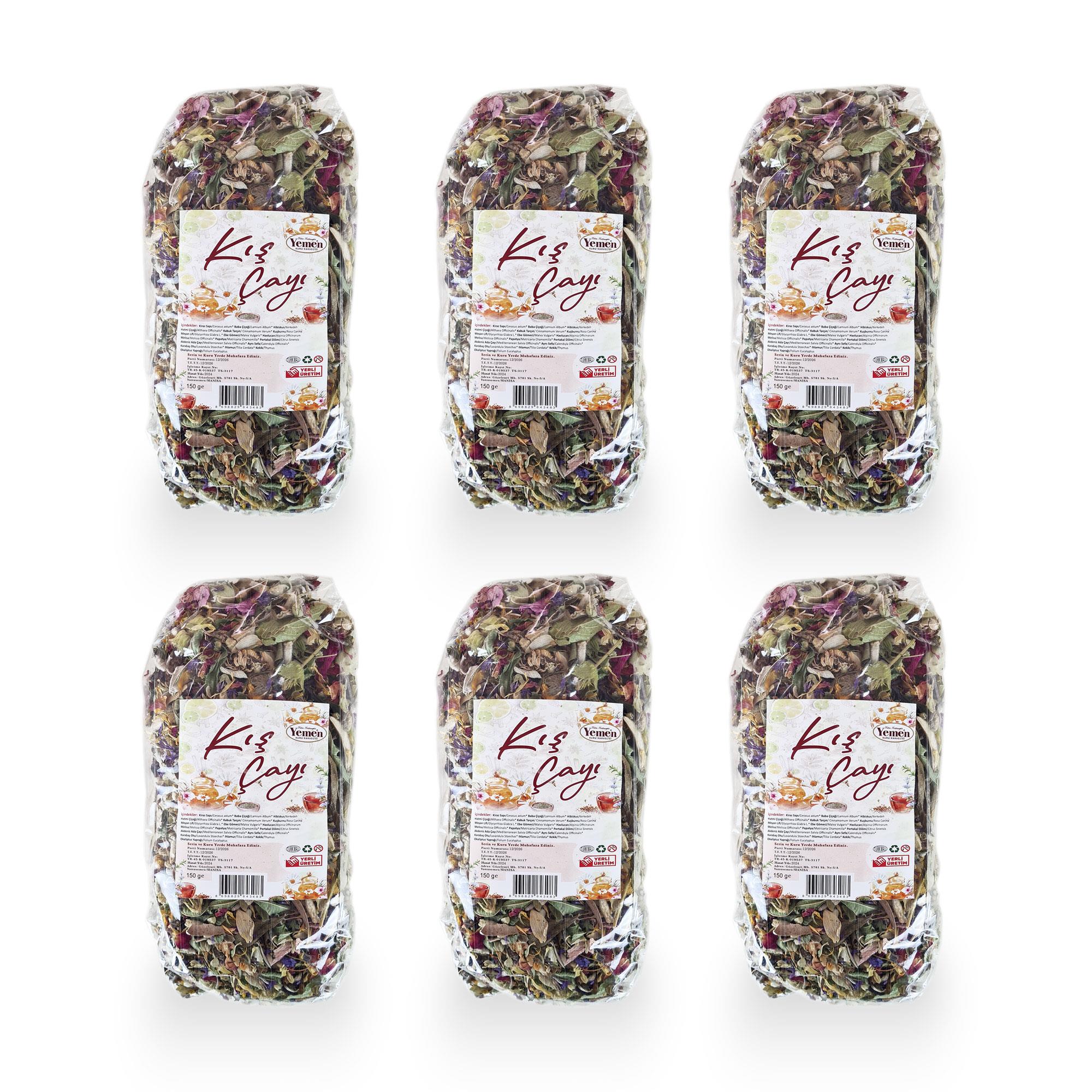 Kış Çayı - 150 gr x 6 - Yemen Kuru Kahvecisi