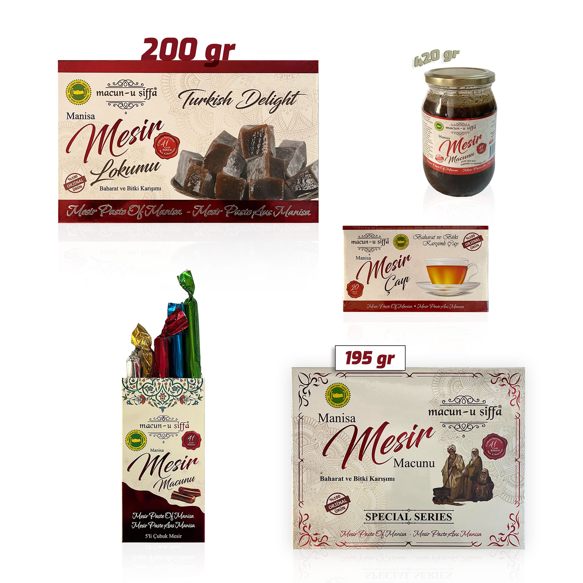 Mesir Macunu Mini Paket 1 - 760 gr - Macun-u Şiffa