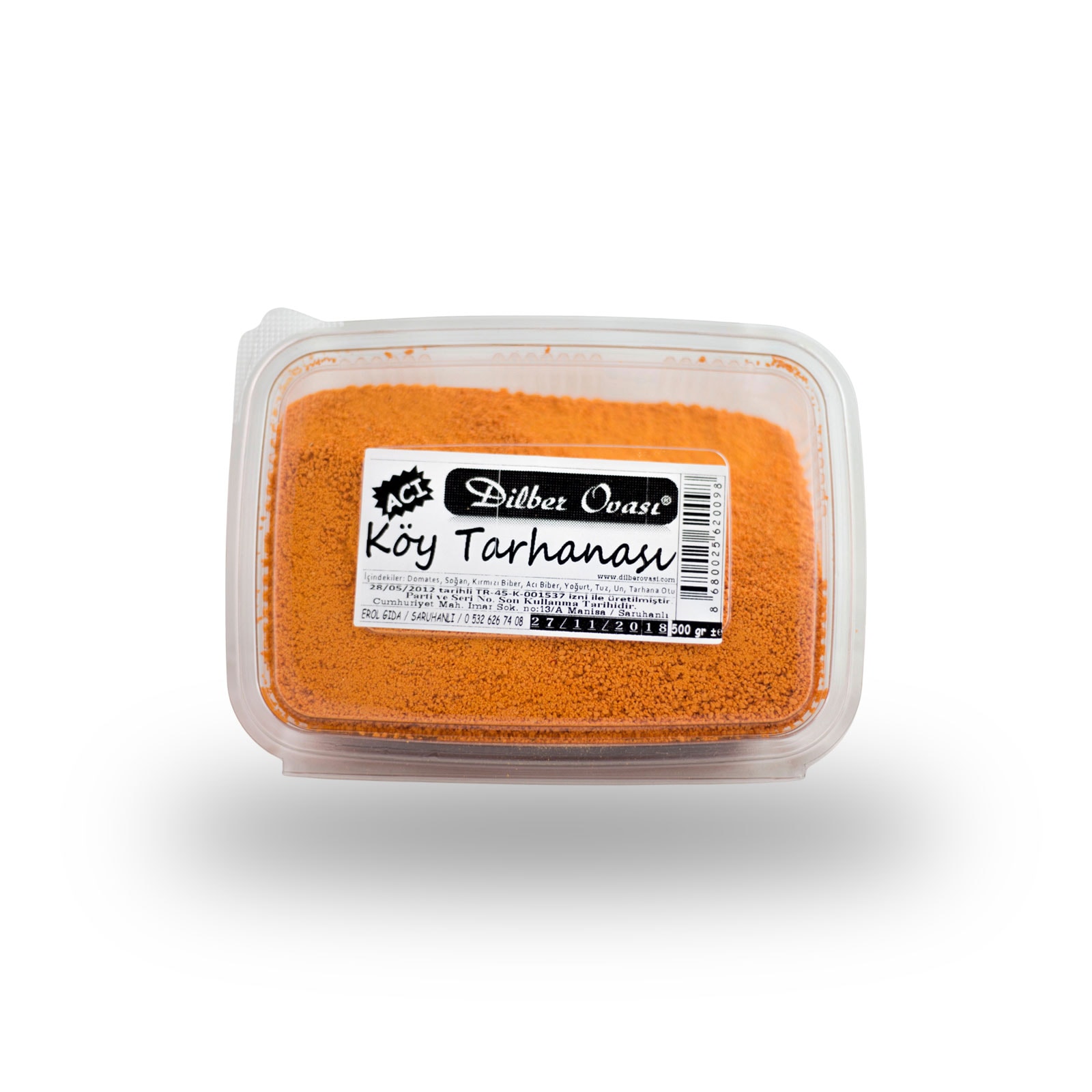Acı Köy Tarhanası - 500 gr - Dilber Ovası
