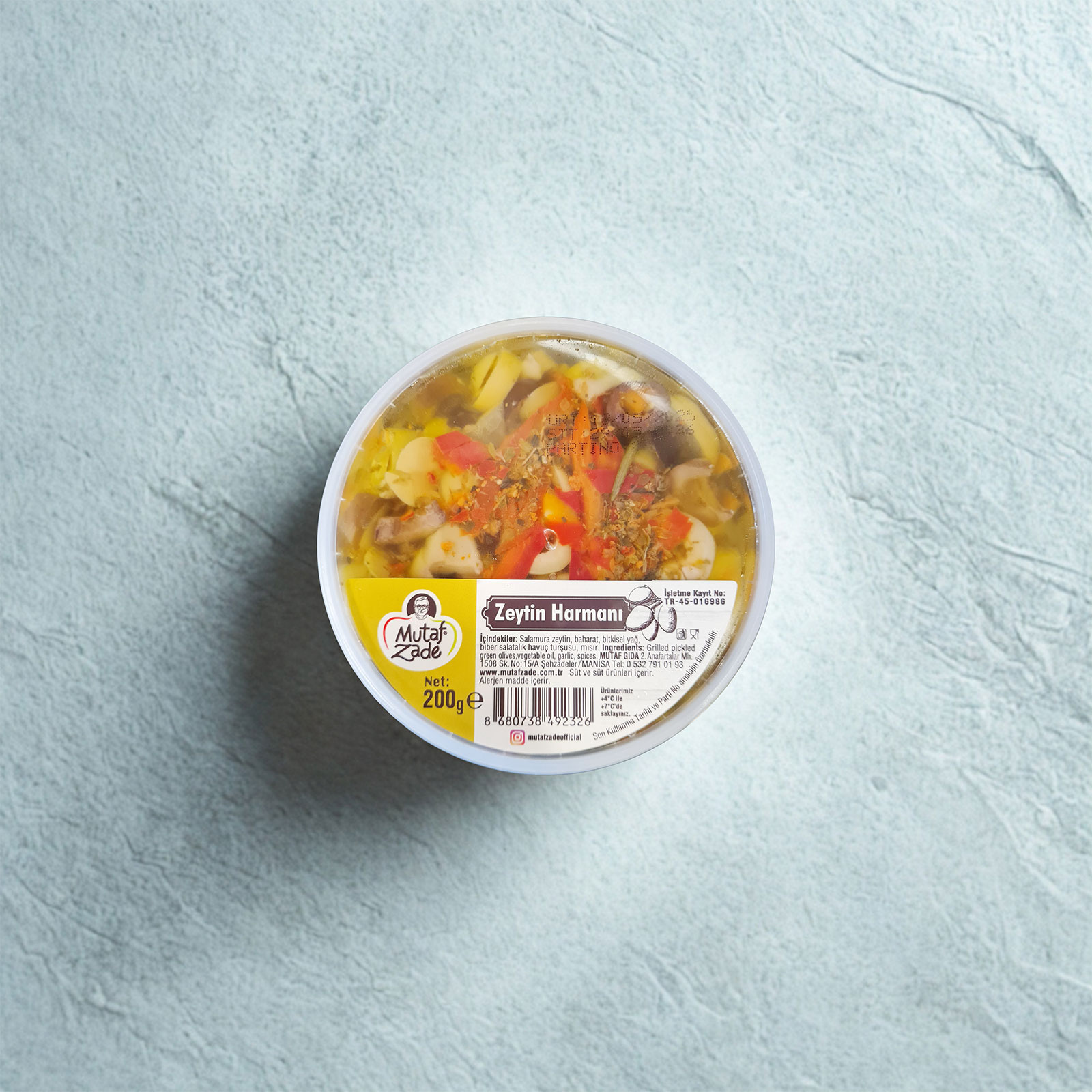 Zeytin Harmanı - 200 gr - Mutafzade