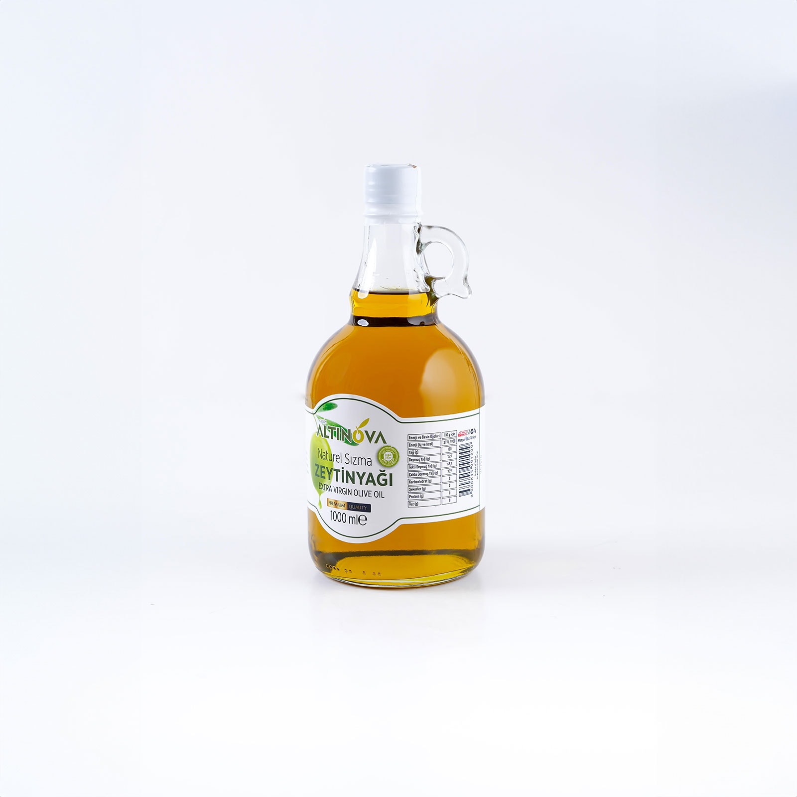 Naturel Sızma Zeytinyağı - 1 lt Galon Şişe - Altınova