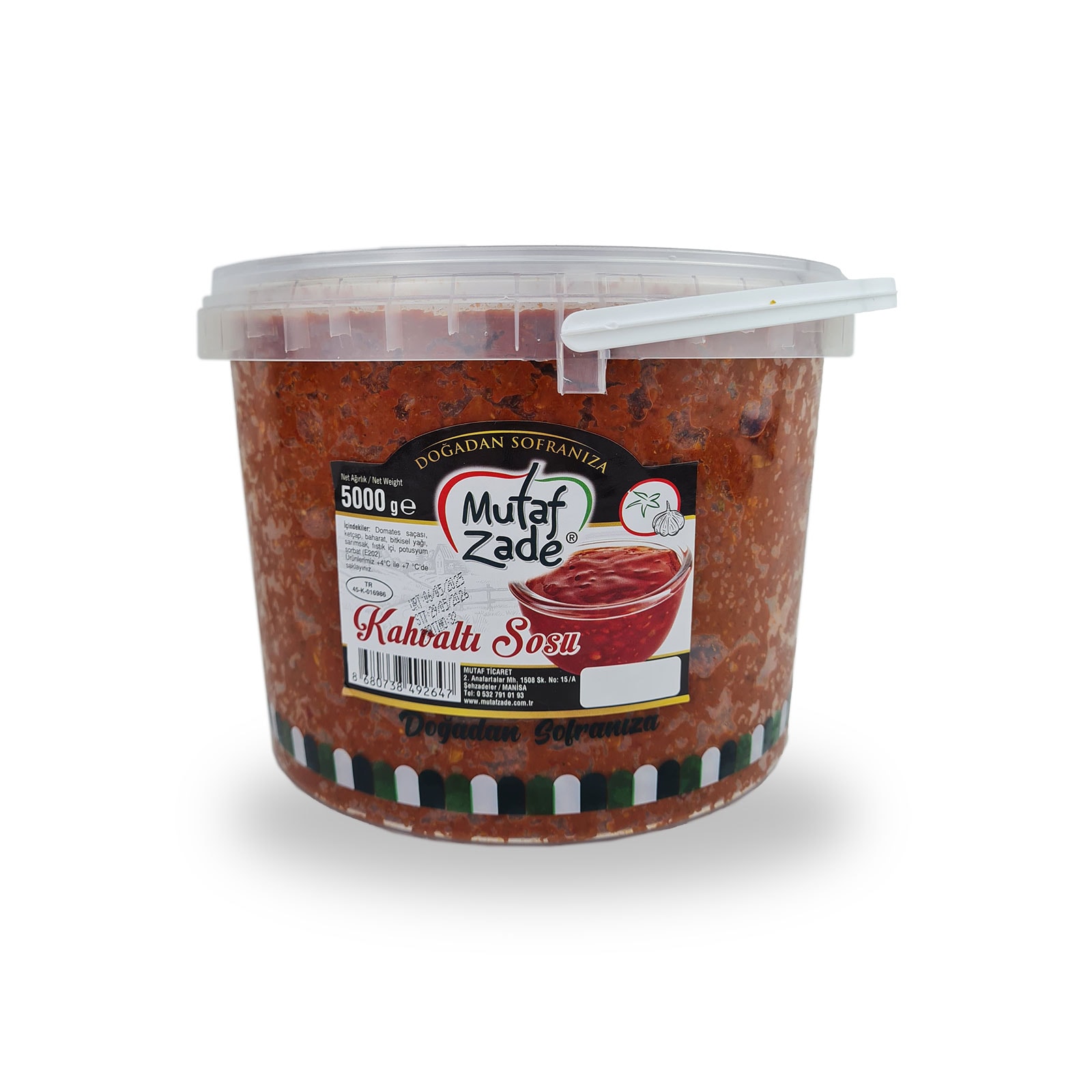 Kahvaltı Sosu - 5.000 gr - Mutafzade