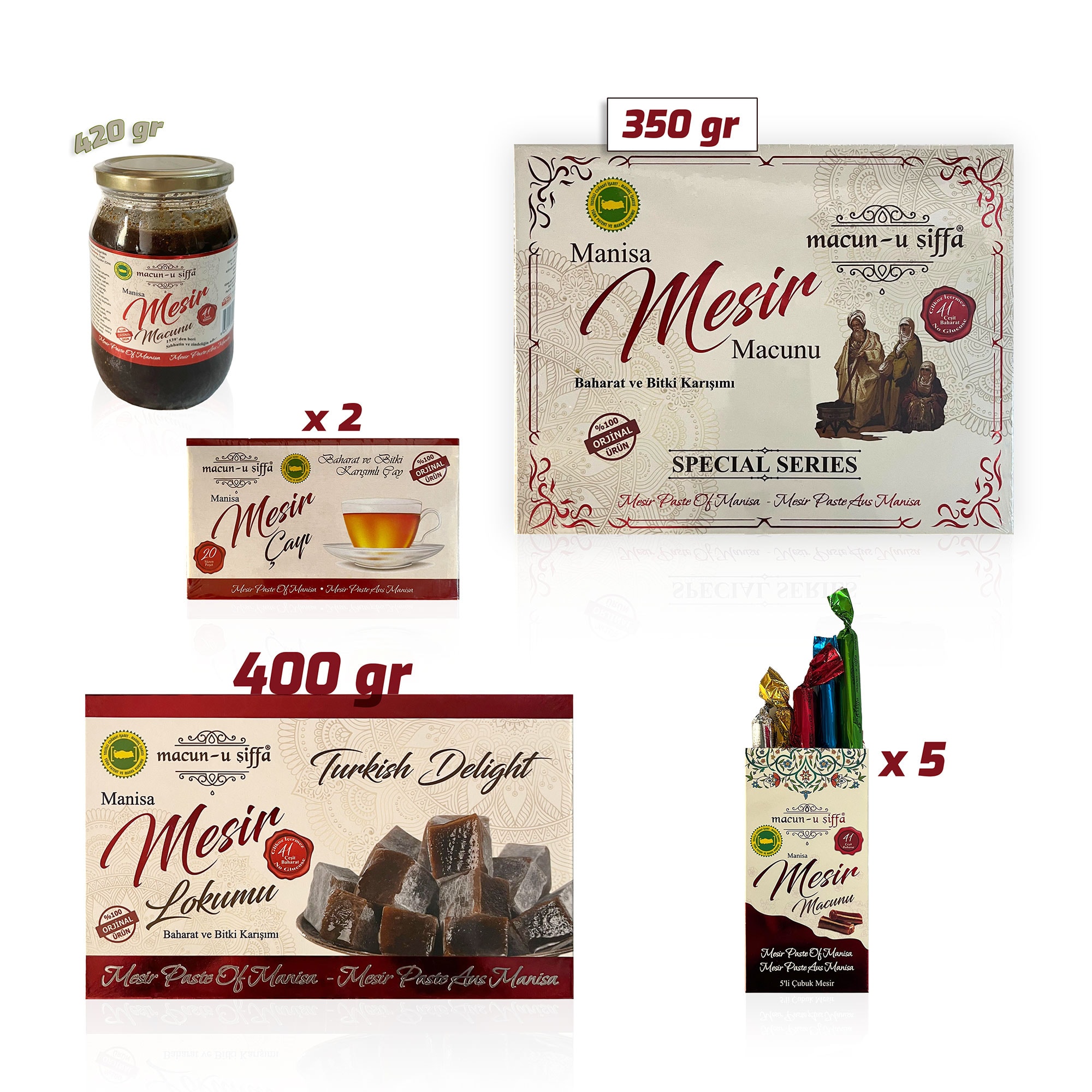 Mesir Macunu Mini Paket 2 - 1.775 gr - Macun-u Şiffa