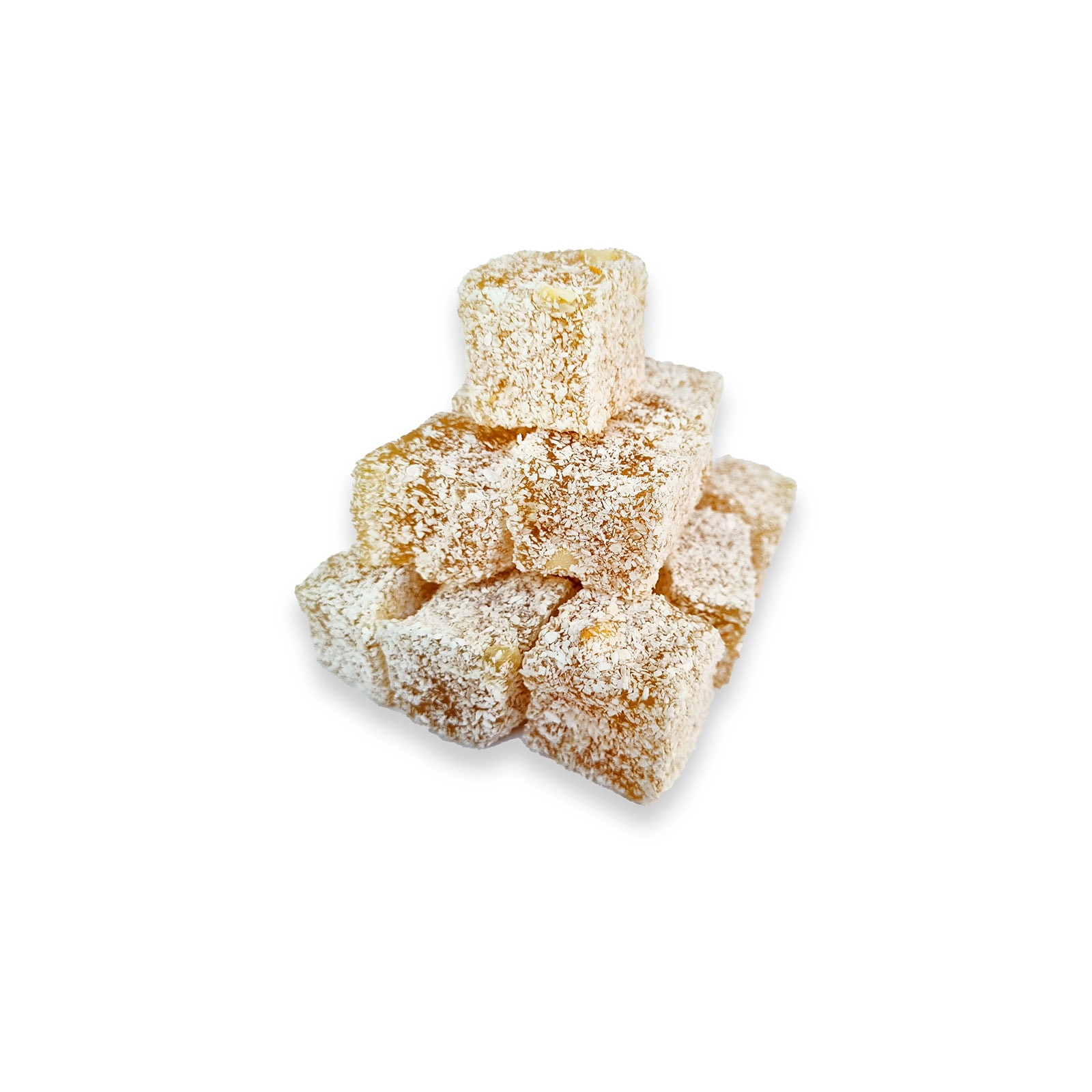 Hindistan Cevizli Fıstıklı Lokum - 3.000 gr - Ay Lokum