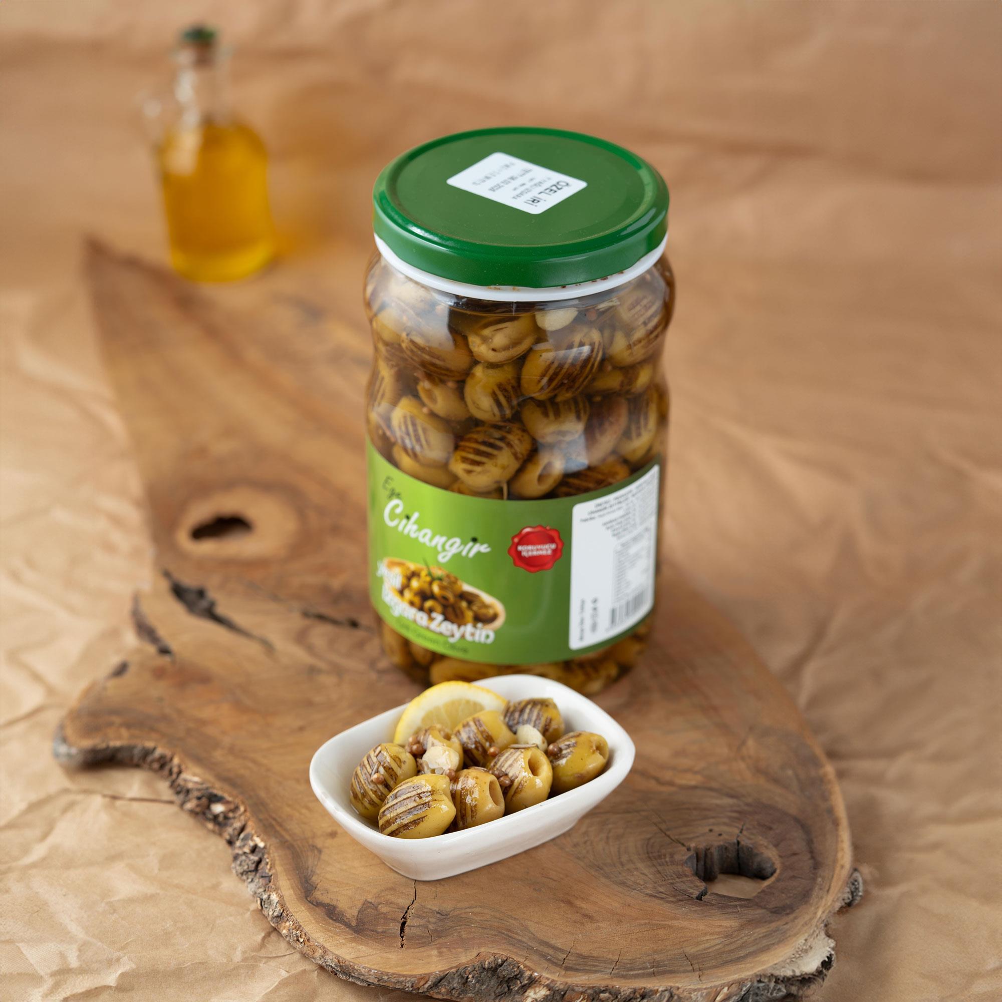 Izgara Zeytin Özel Seçme - 0,85 kg Pet - Ege Cihangir