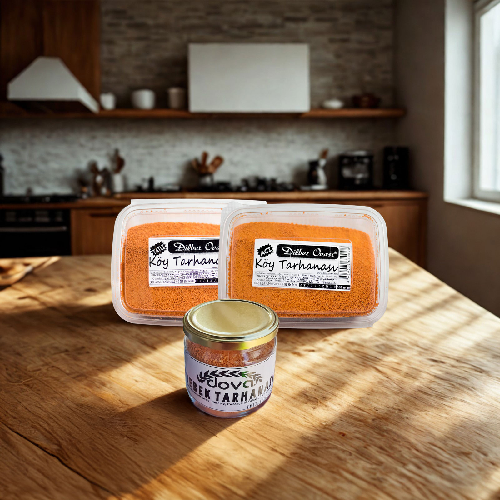 Bebek Tarhanası + Tatlı ve Acı Köy Tarhanası - 1.250 gr - Dilber Ovası