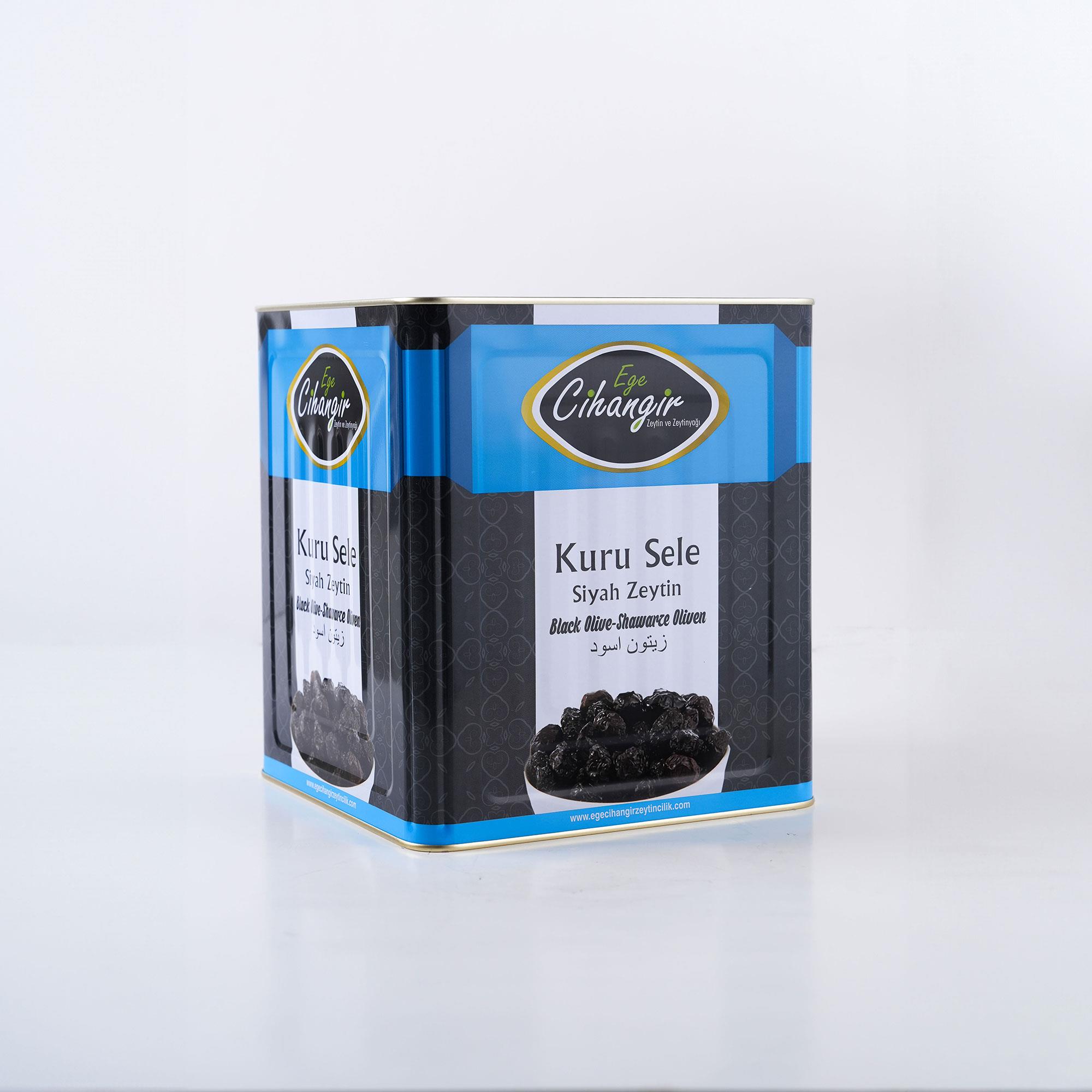 Kuru Sele Zeytin Special - 9 kg Teneke - Ege Cihangir