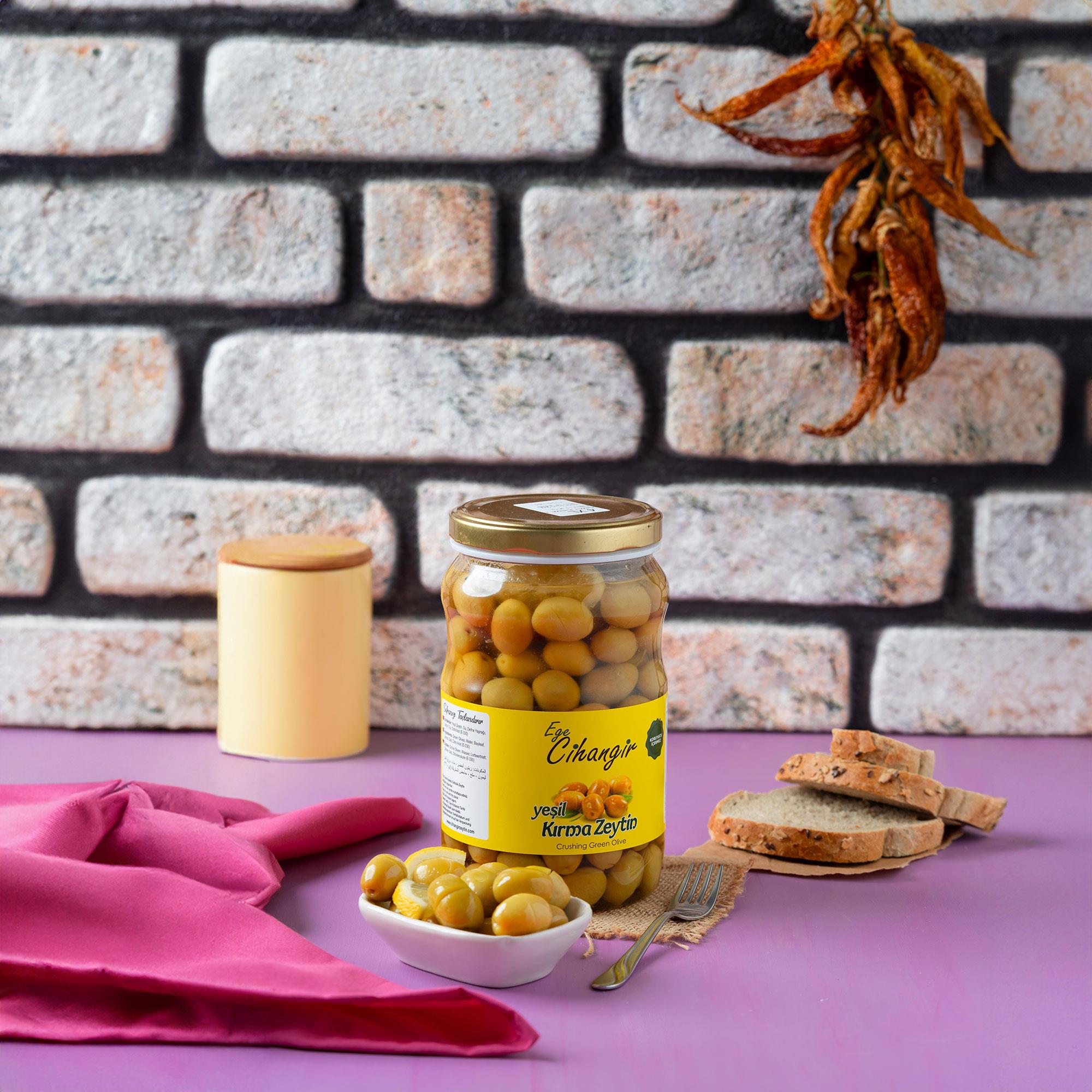 Kırma Zeytin 3XL - 1 kg Pet - Ege Cihangir