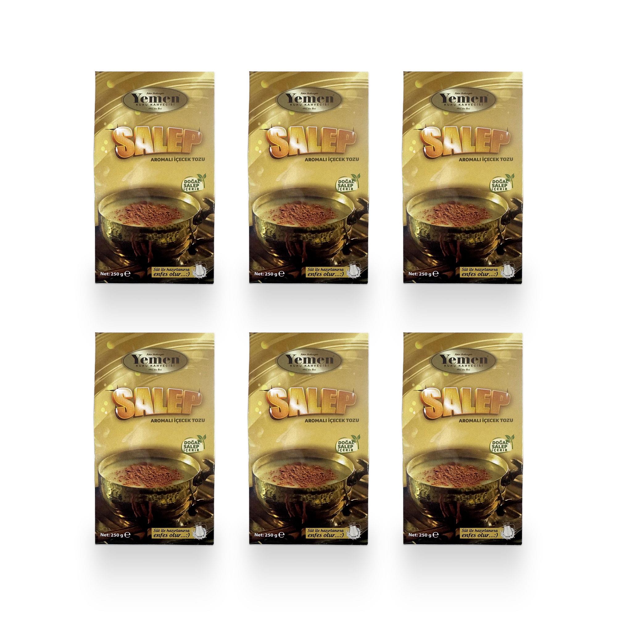 Sahlep - 250 gr x 6 - Yemen Kuru Kahvecisi