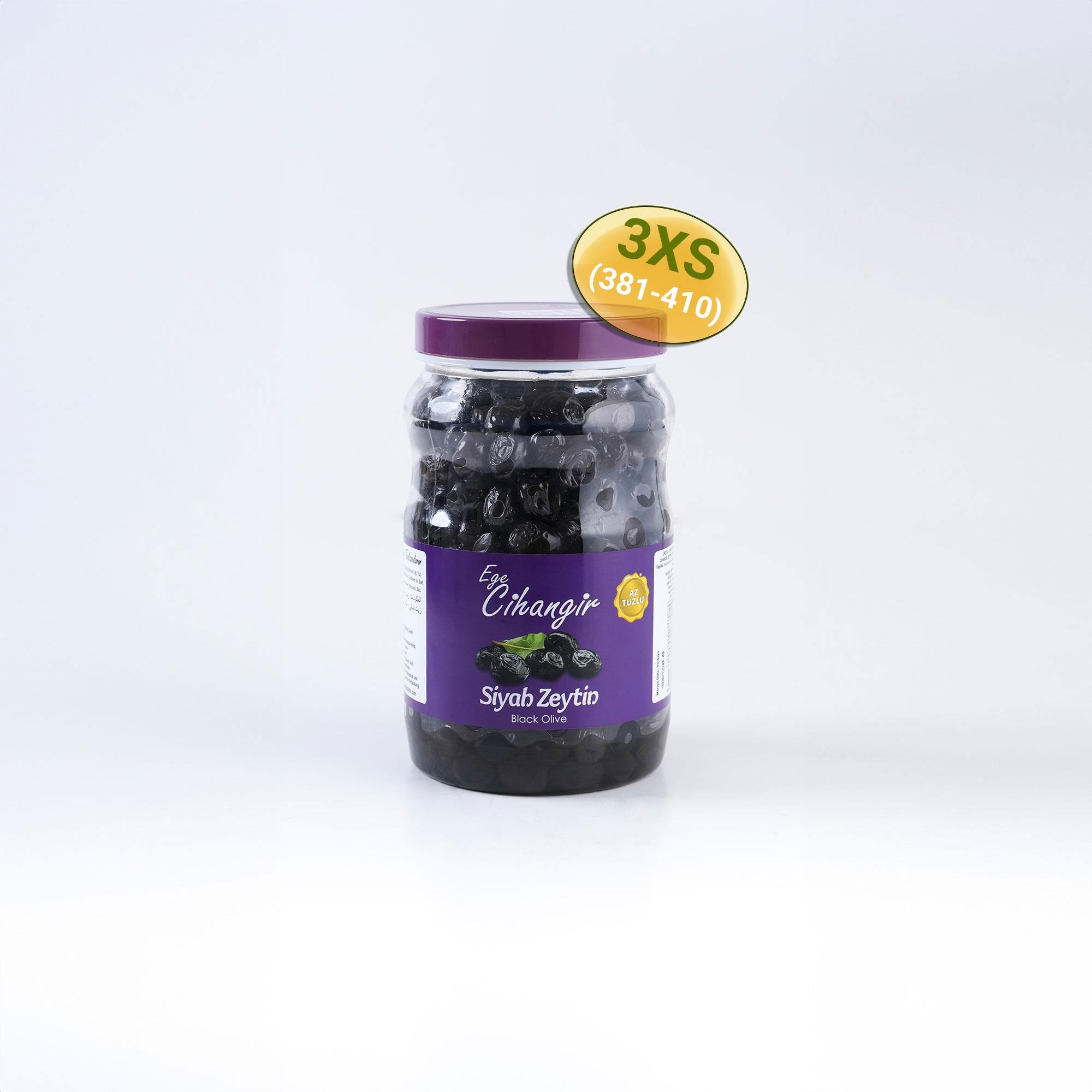 Yağlı Sele Zeytin 3XS - 1 kg Pet - Ege Cihangir