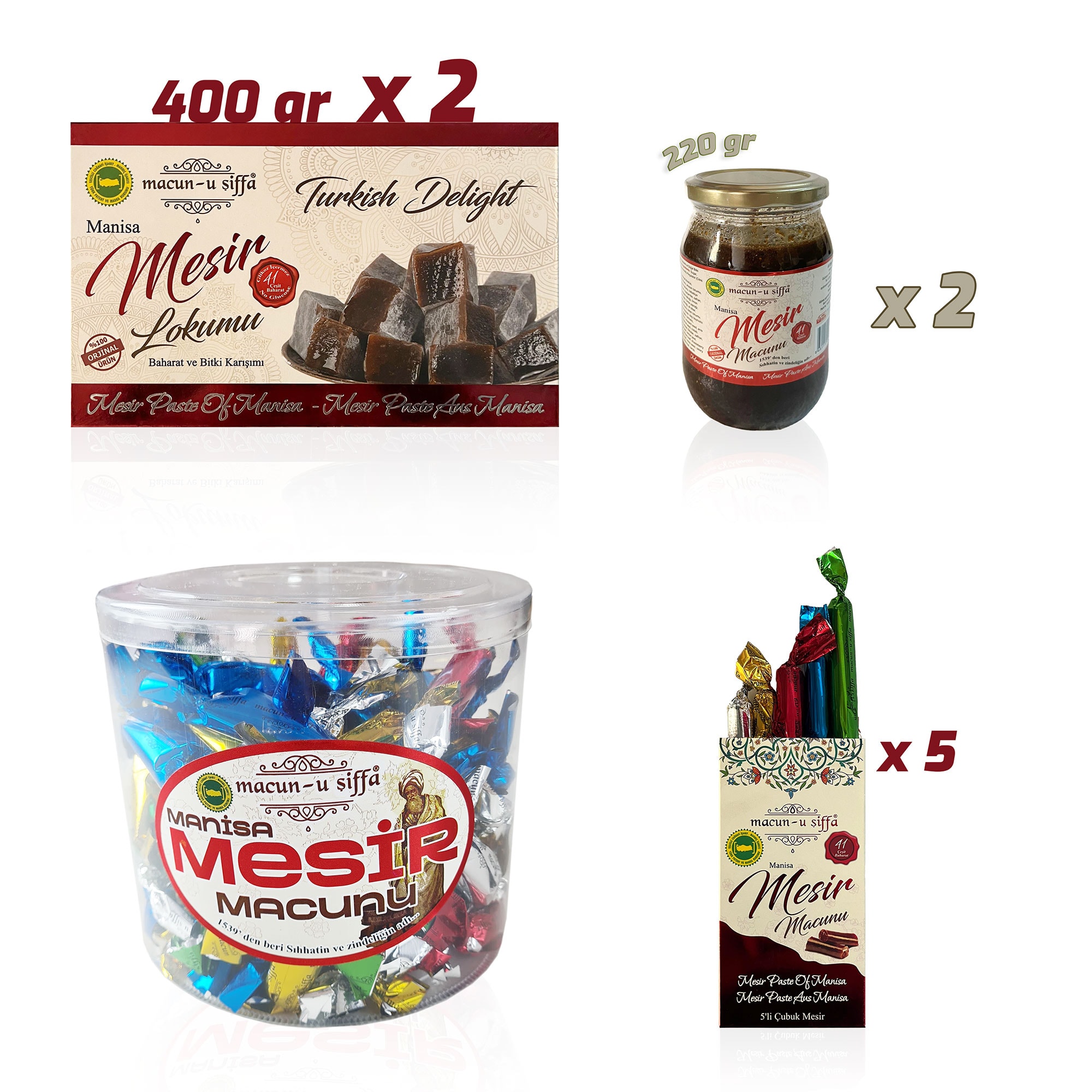 Mega Mesir Macunu Ürünleri 1 - 2.805 gr - Macun-u Şiffa
