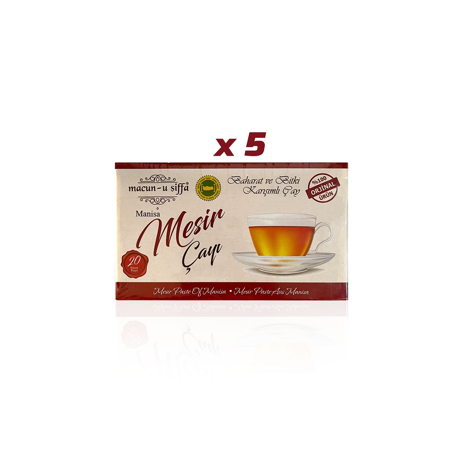 Mesir Çayı - 40 gr x 5 - Macun-u Şiffa