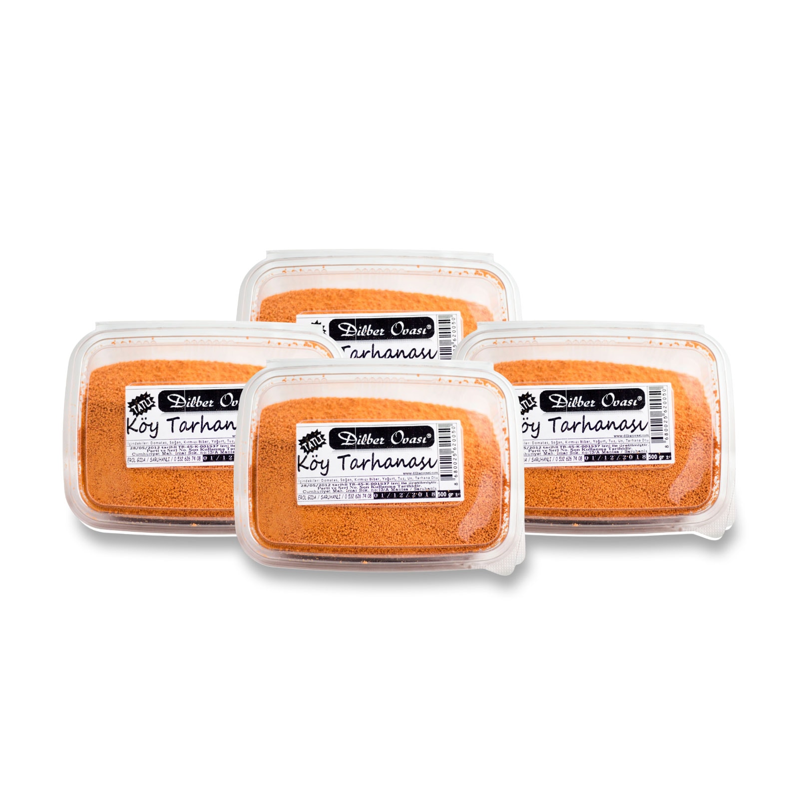 Tatlı Köy Tarhanası 4'lü - 2.000 gr - Dilber Ovası