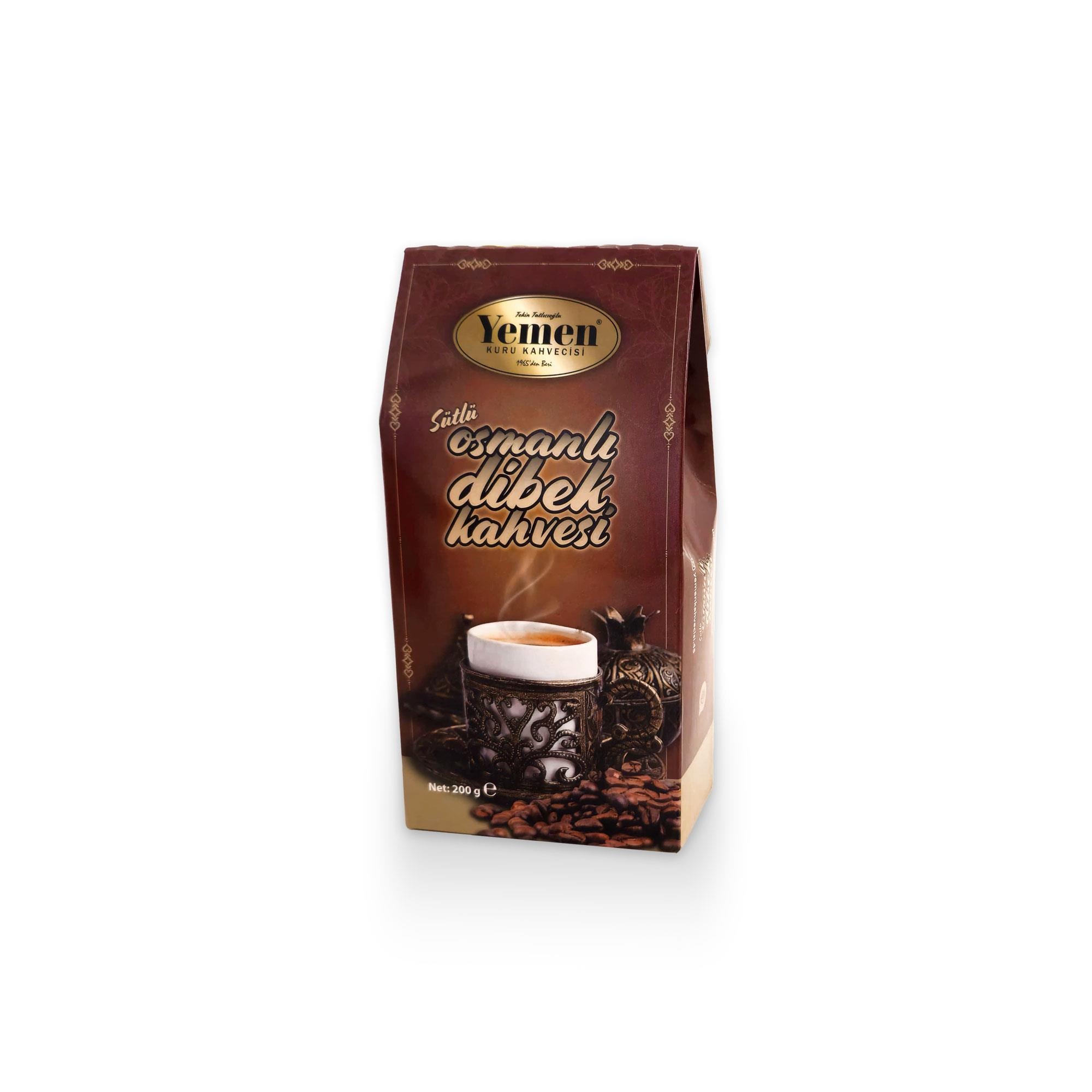 Sütlü Osmanlı Dibek Kahvesi - 200 gr - Yemen Kuru Kahvecisi