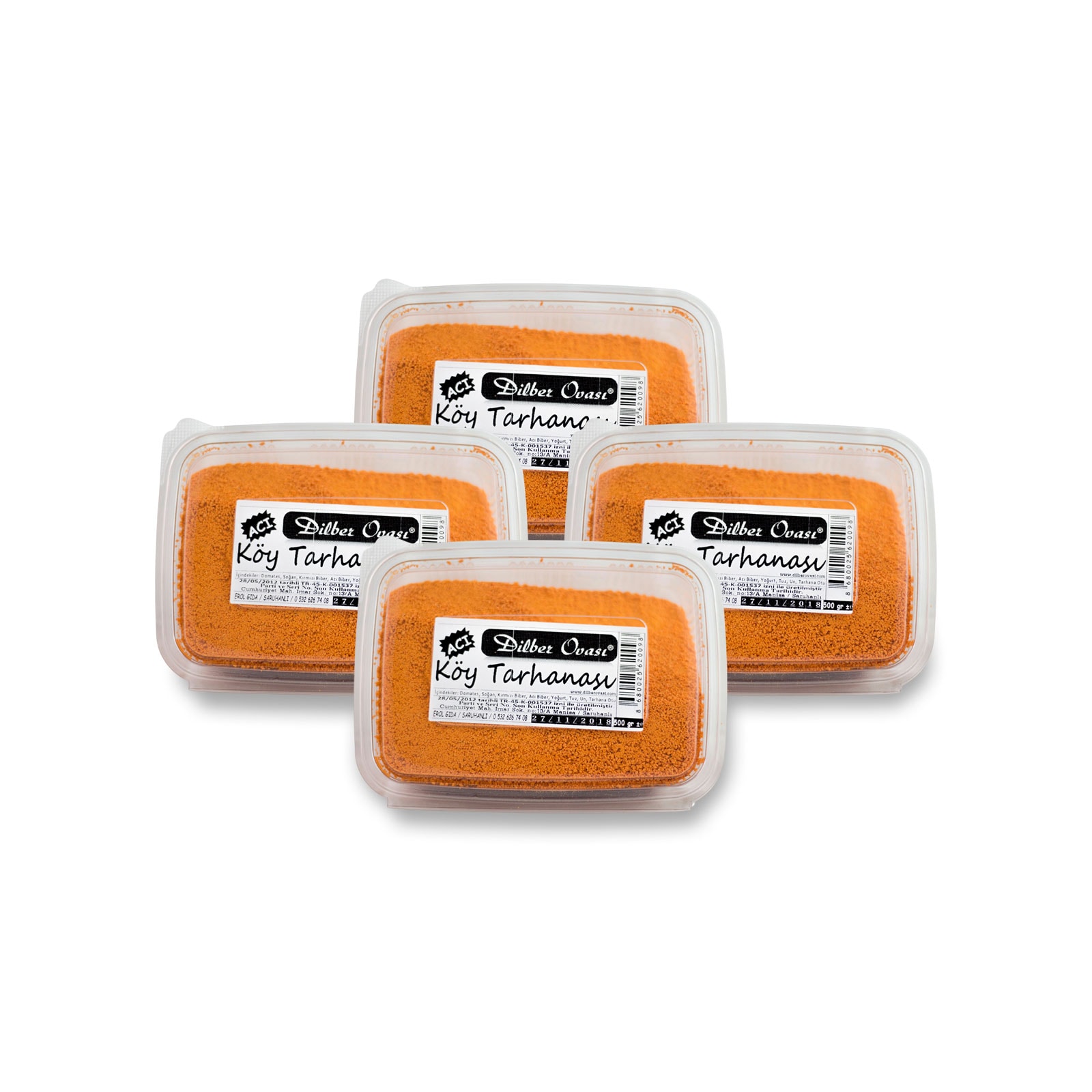 Acı Köy Tarhanası 4'lü - 2.000 gr - Dilber Ovası