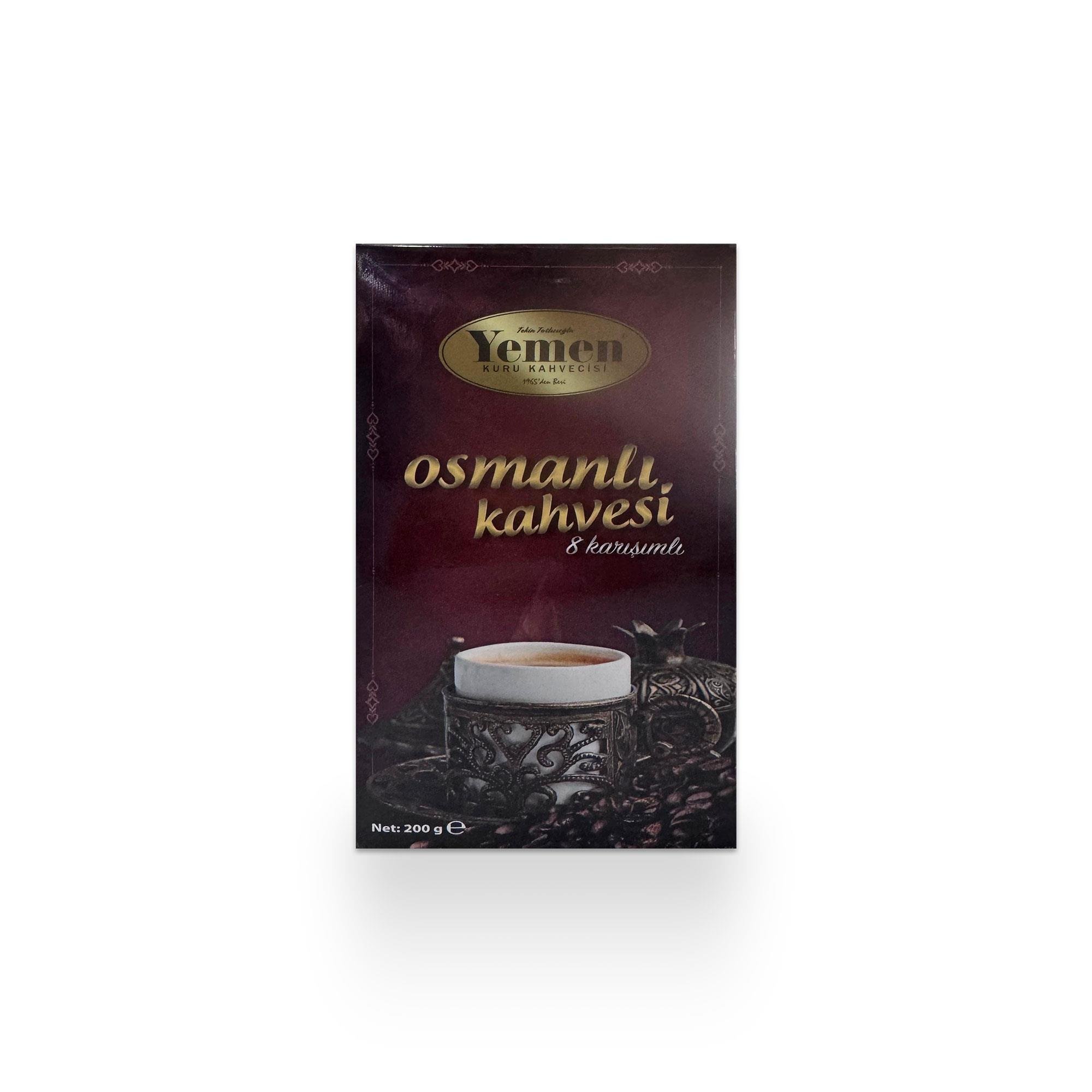 Osmanlı Kahvesi - 200 gr - Yemen Kuru Kahvecisi