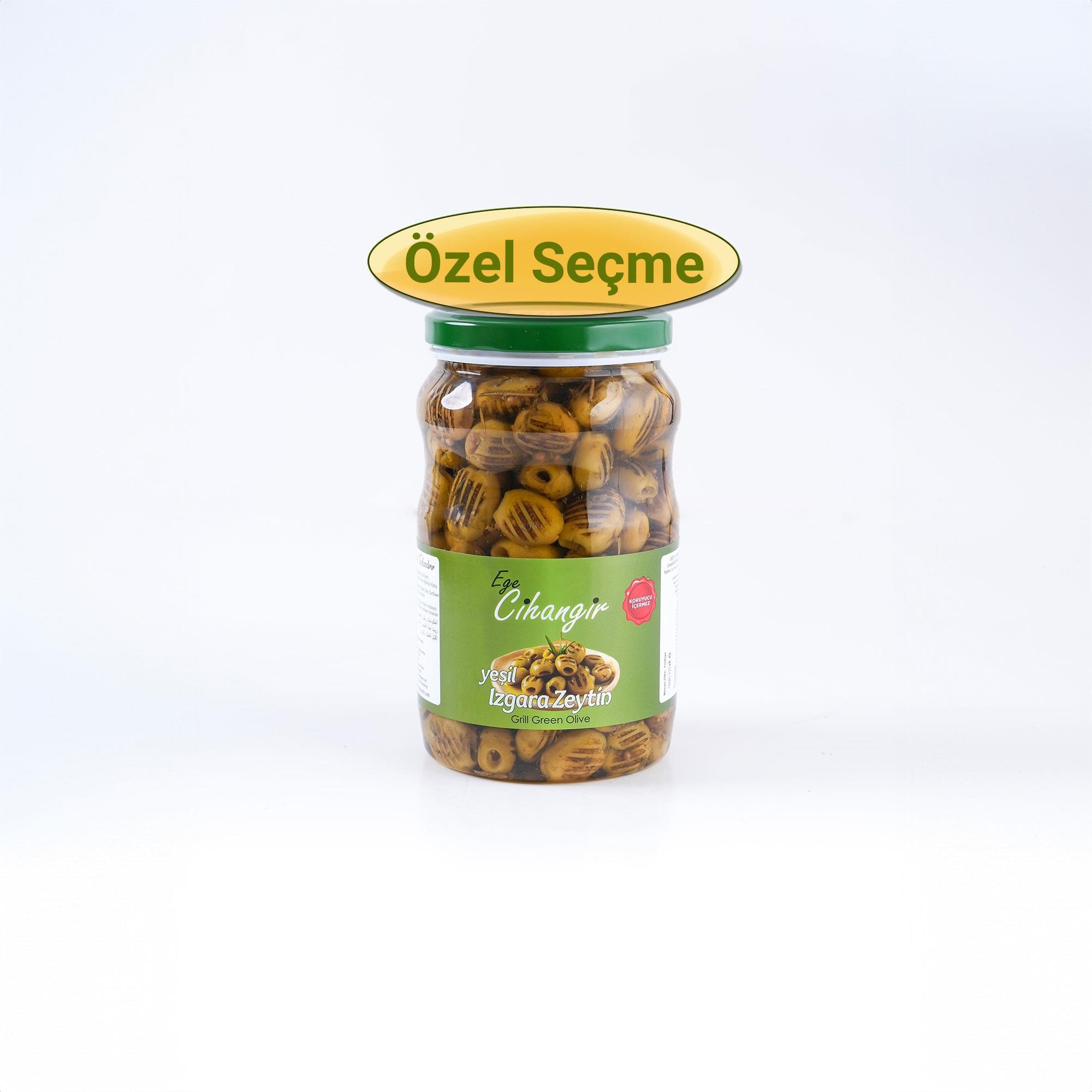 Izgara Zeytin Özel Seçme - 0,85 kg Pet - Ege Cihangir