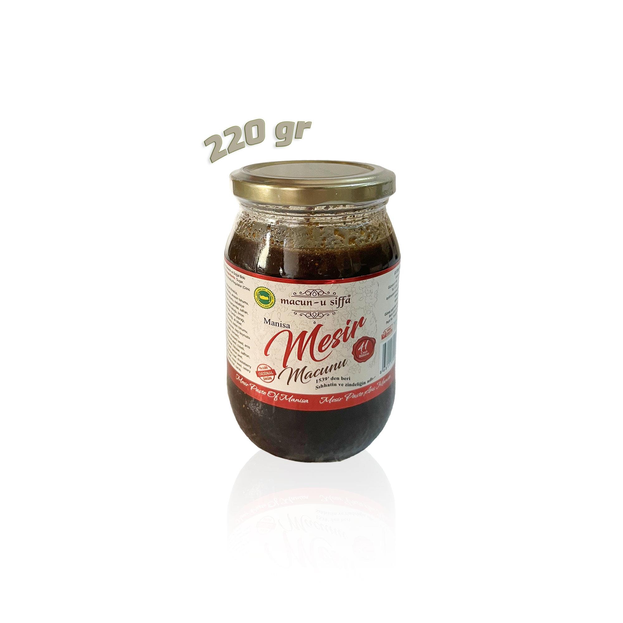 Kavanoz Mesir Macunu - 220 gr - Macun-u Şiffa