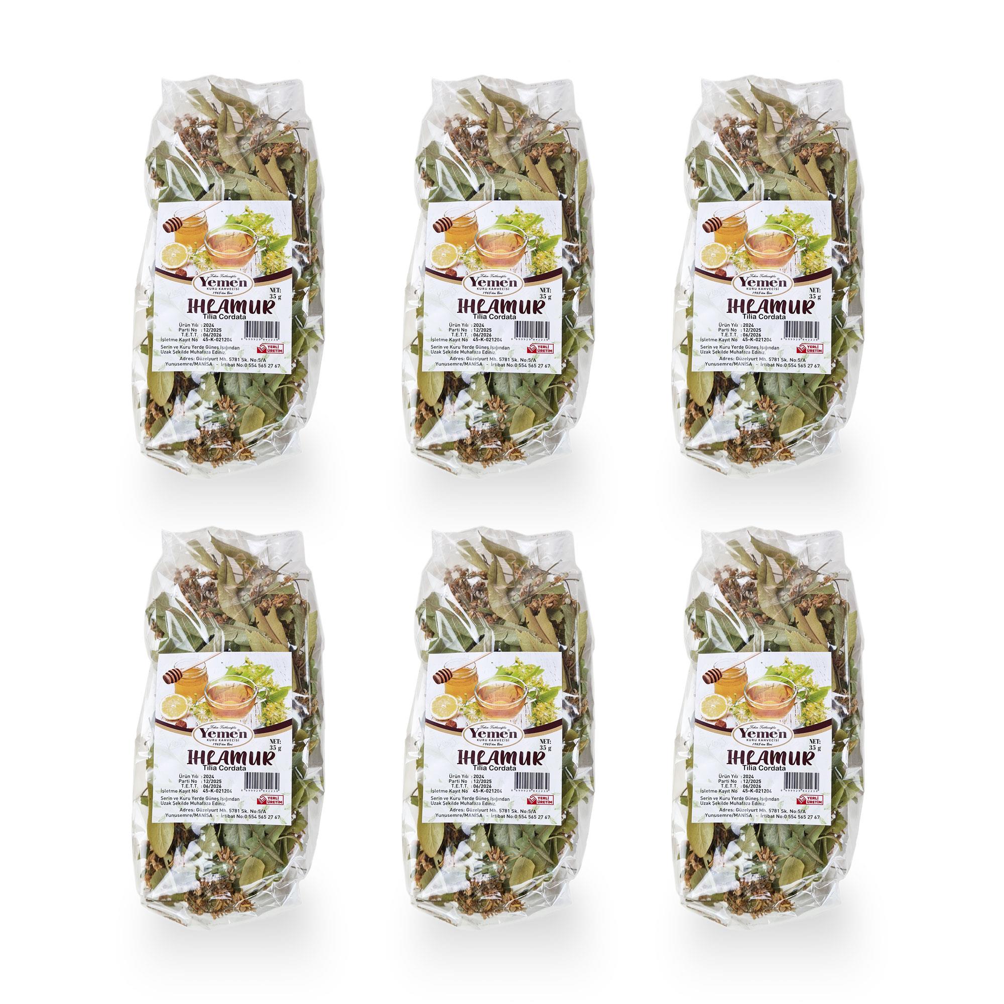 Ihlamur - 35 gr x 6 - Yemen Kuru Kahvecisi