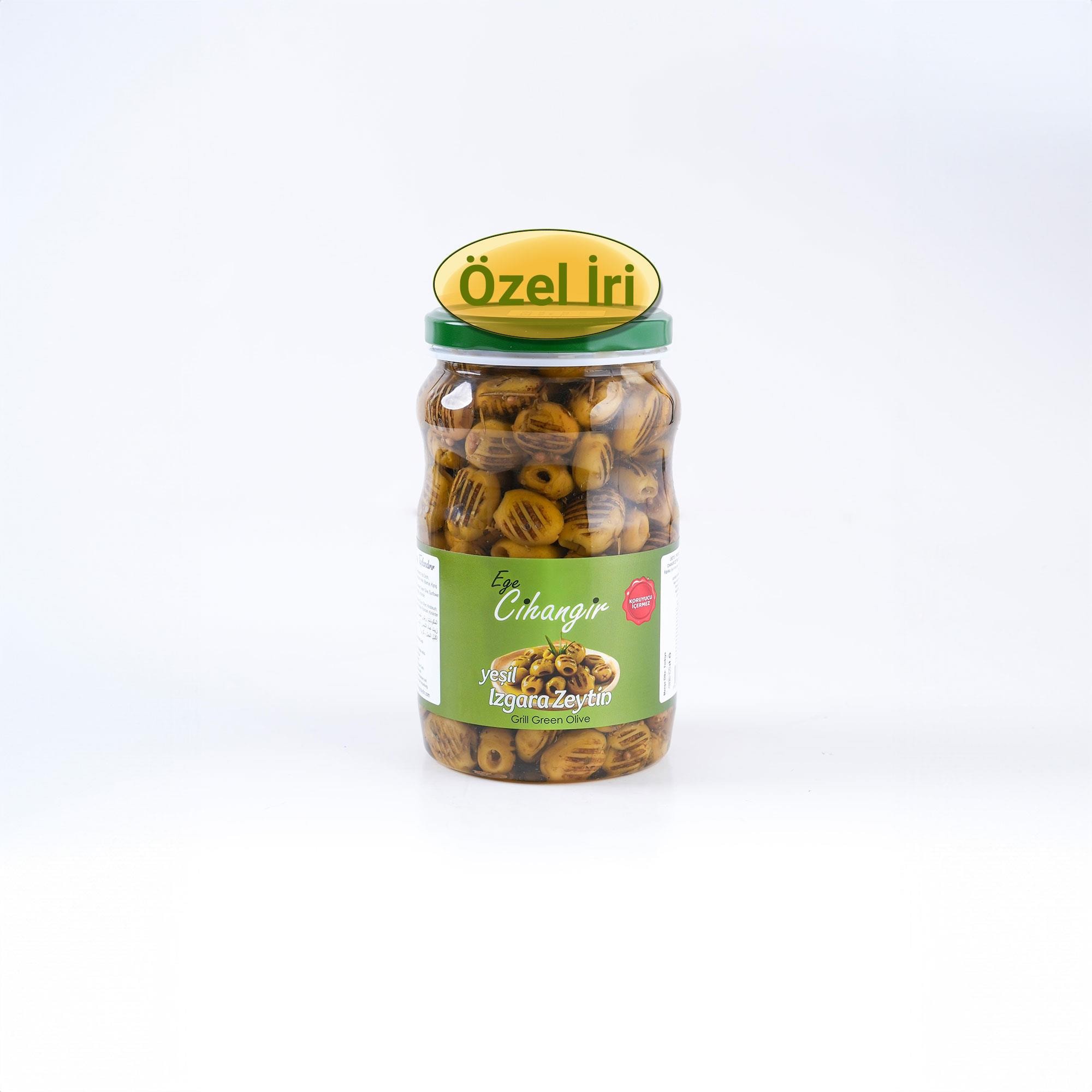 Izgara Zeytin Özel İri - 0,85 kg Pet - Ege Cihangir